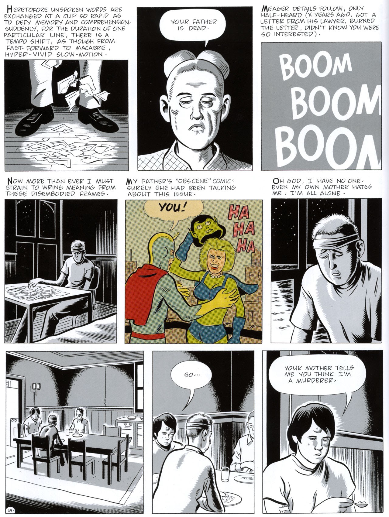 Read online David Boring comic -  Issue # TPB - 72