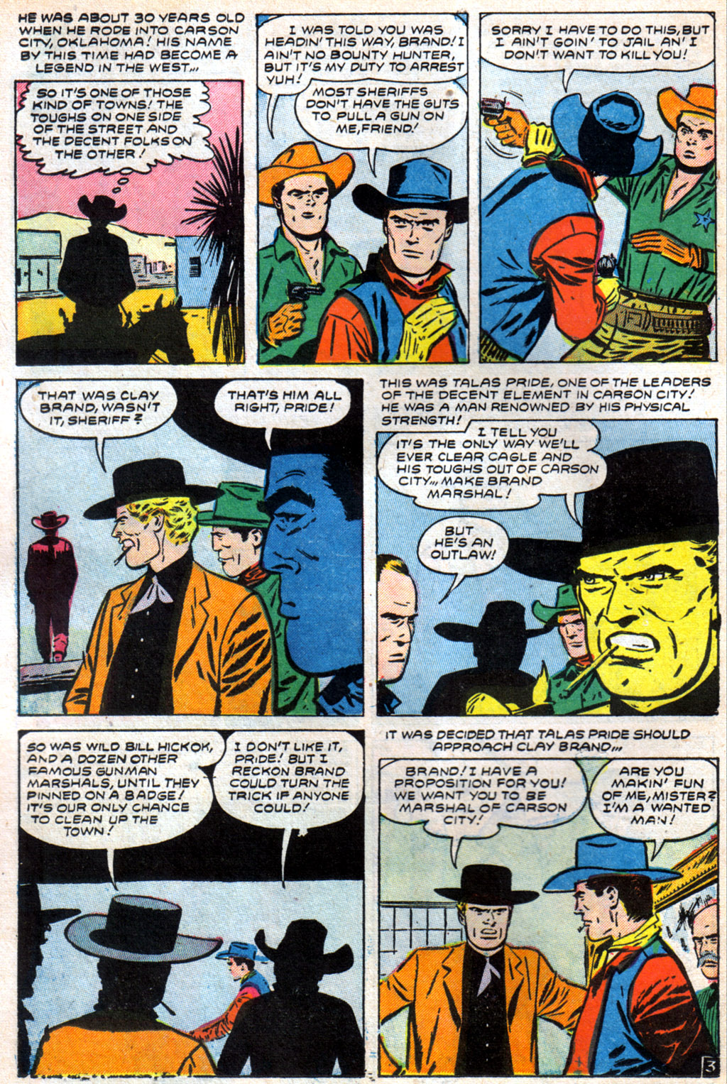 Read online Western Outlaws (1954) comic -  Issue #6 - 22