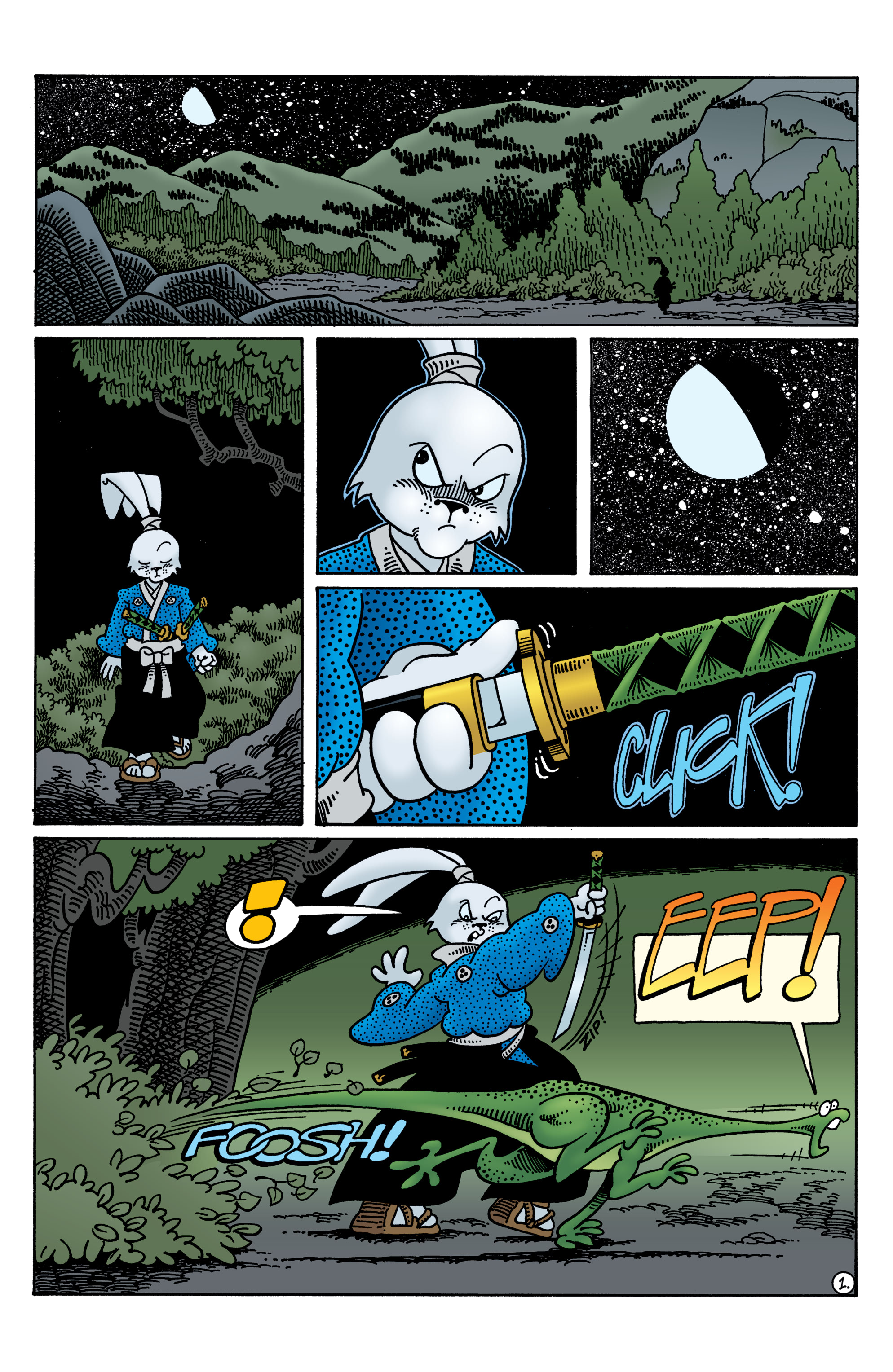 Read online Usagi Yojimbo: Lone Goat and Kid comic -  Issue #3 - 3