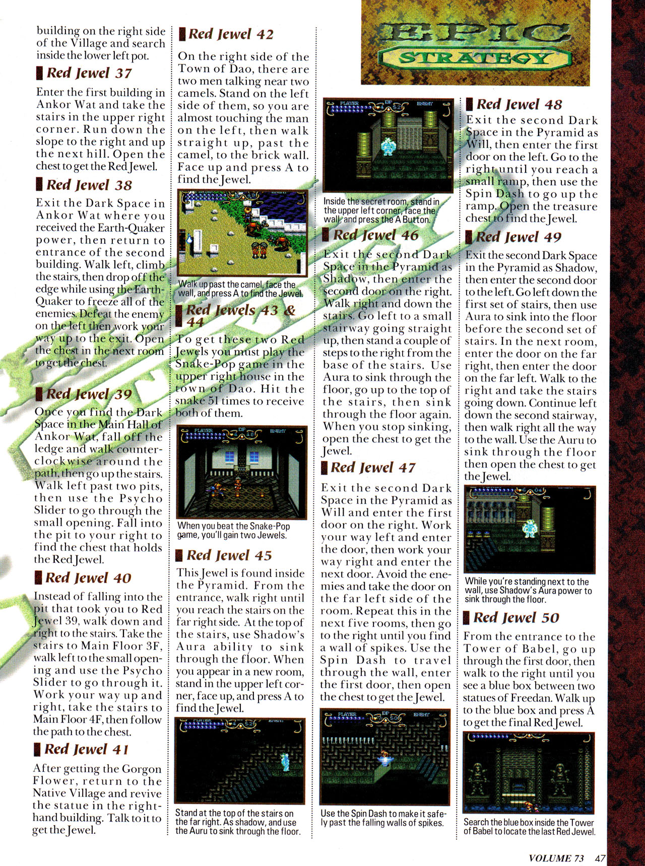 Read online Nintendo Power comic -  Issue #73 - 54