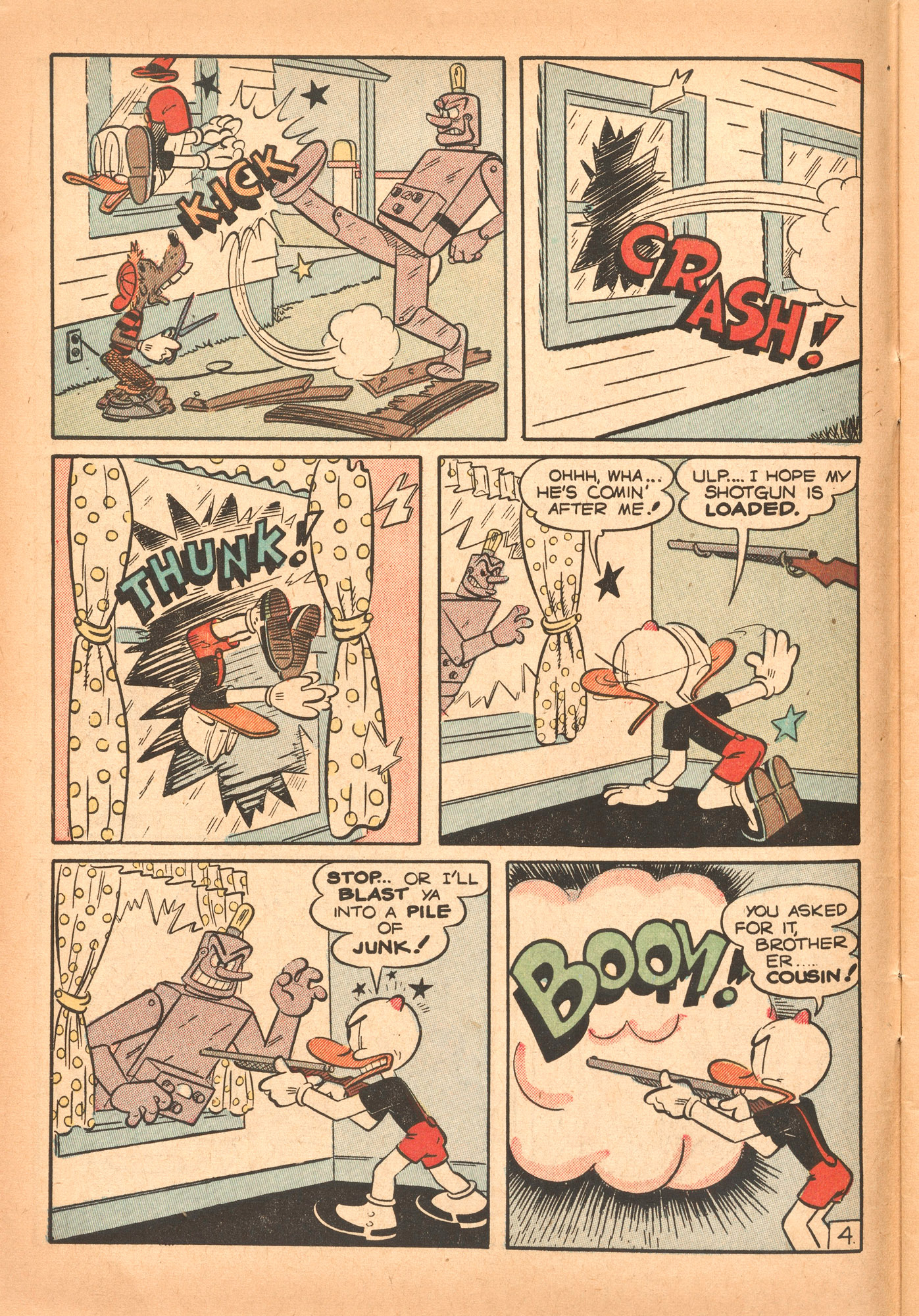 Read online Super Duck Comics comic -  Issue #31 - 6