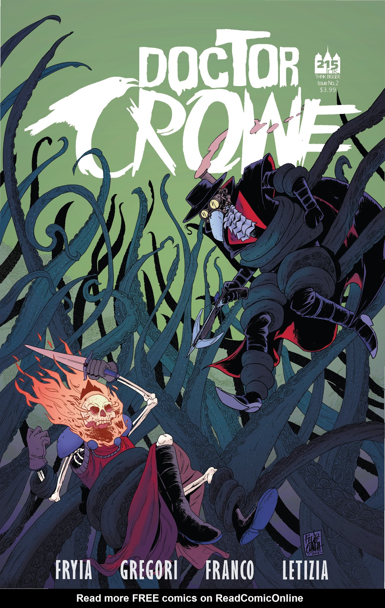 Read online Dr Crowe comic -  Issue #2 - 1
