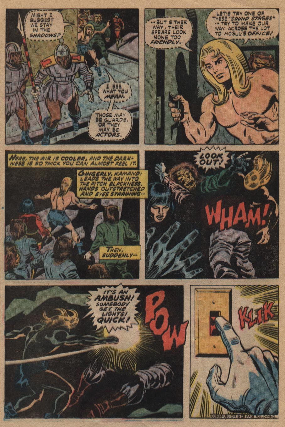 Read online Kamandi, The Last Boy On Earth comic -  Issue #42 - 12