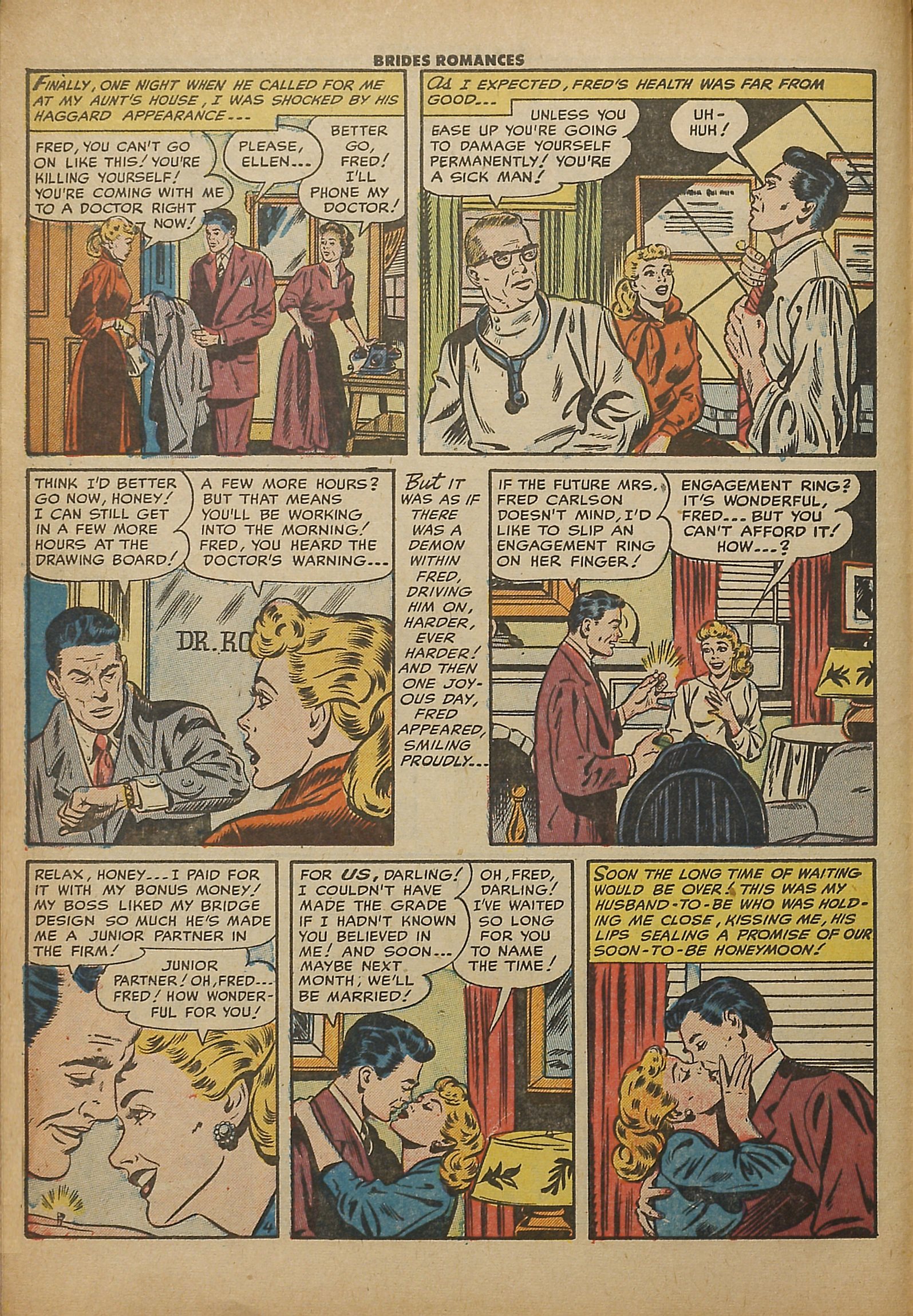 Read online Brides Romances comic -  Issue #4 - 6