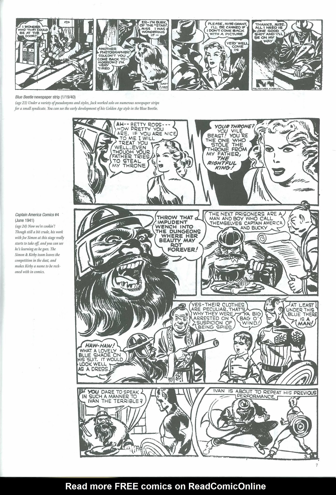 Read online The Jack Kirby Collector comic -  Issue #37 - 9