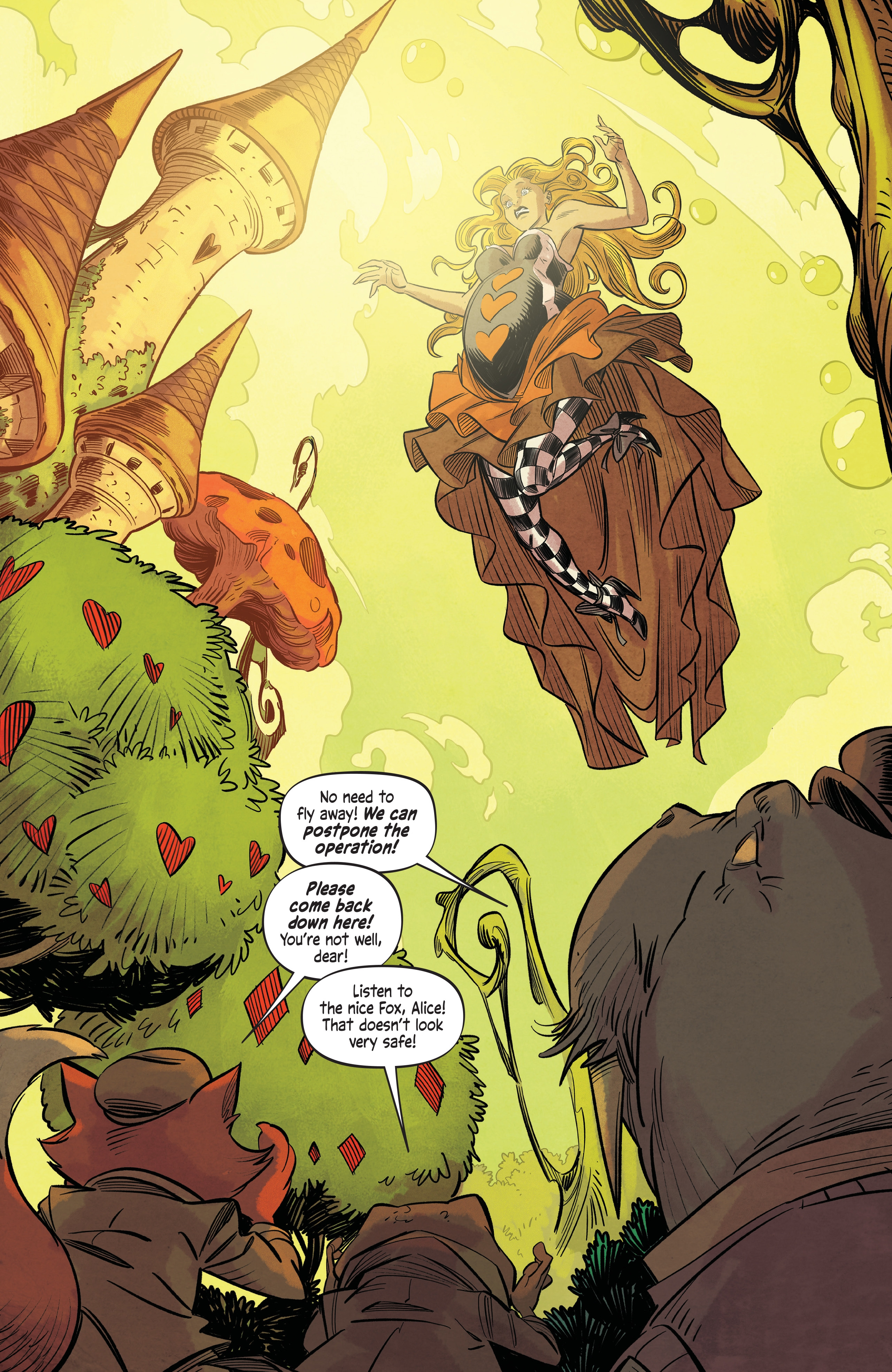 Read online Alice Never After comic -  Issue #4 - 7