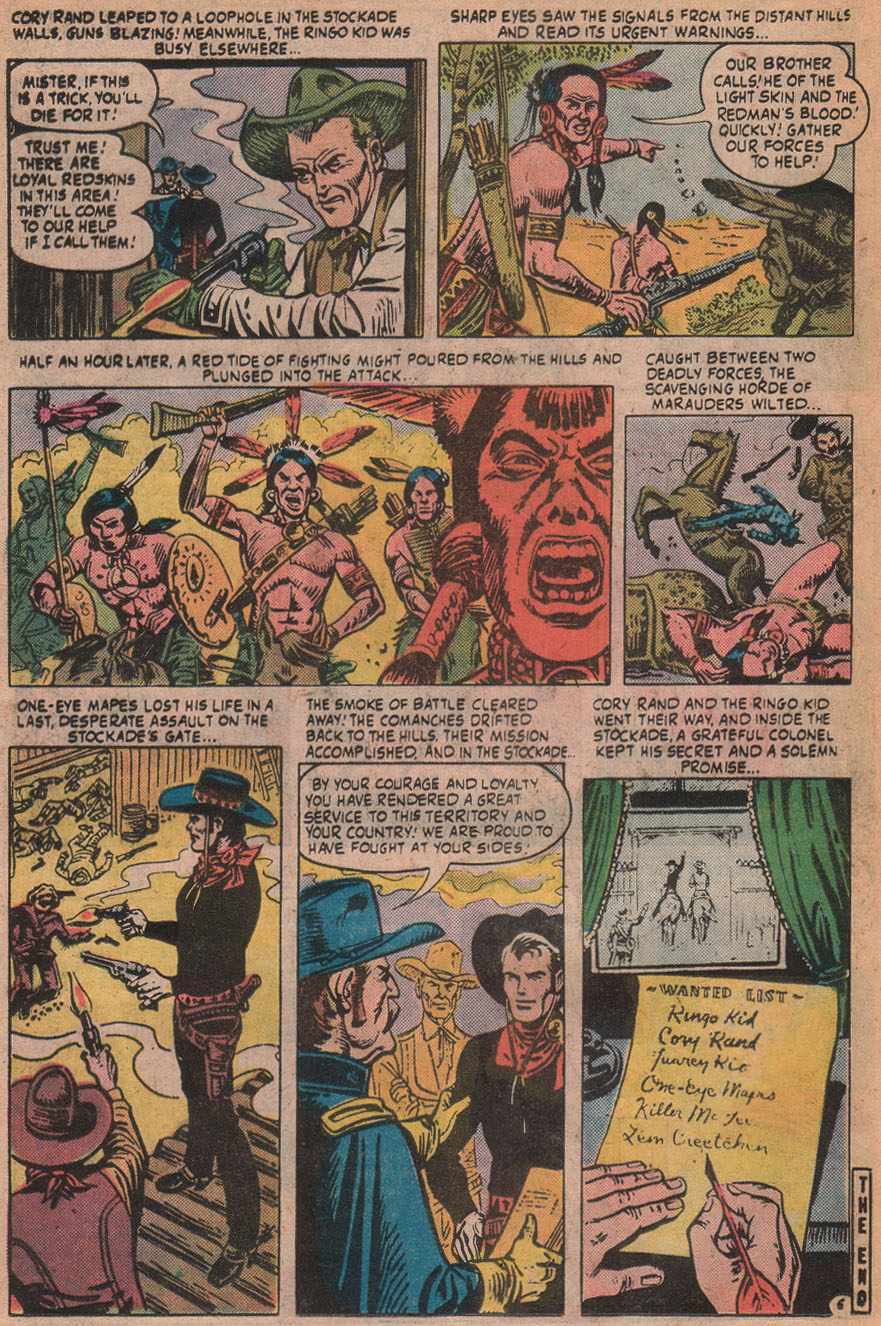 Read online Ringo Kid (1970) comic -  Issue #26 - 20