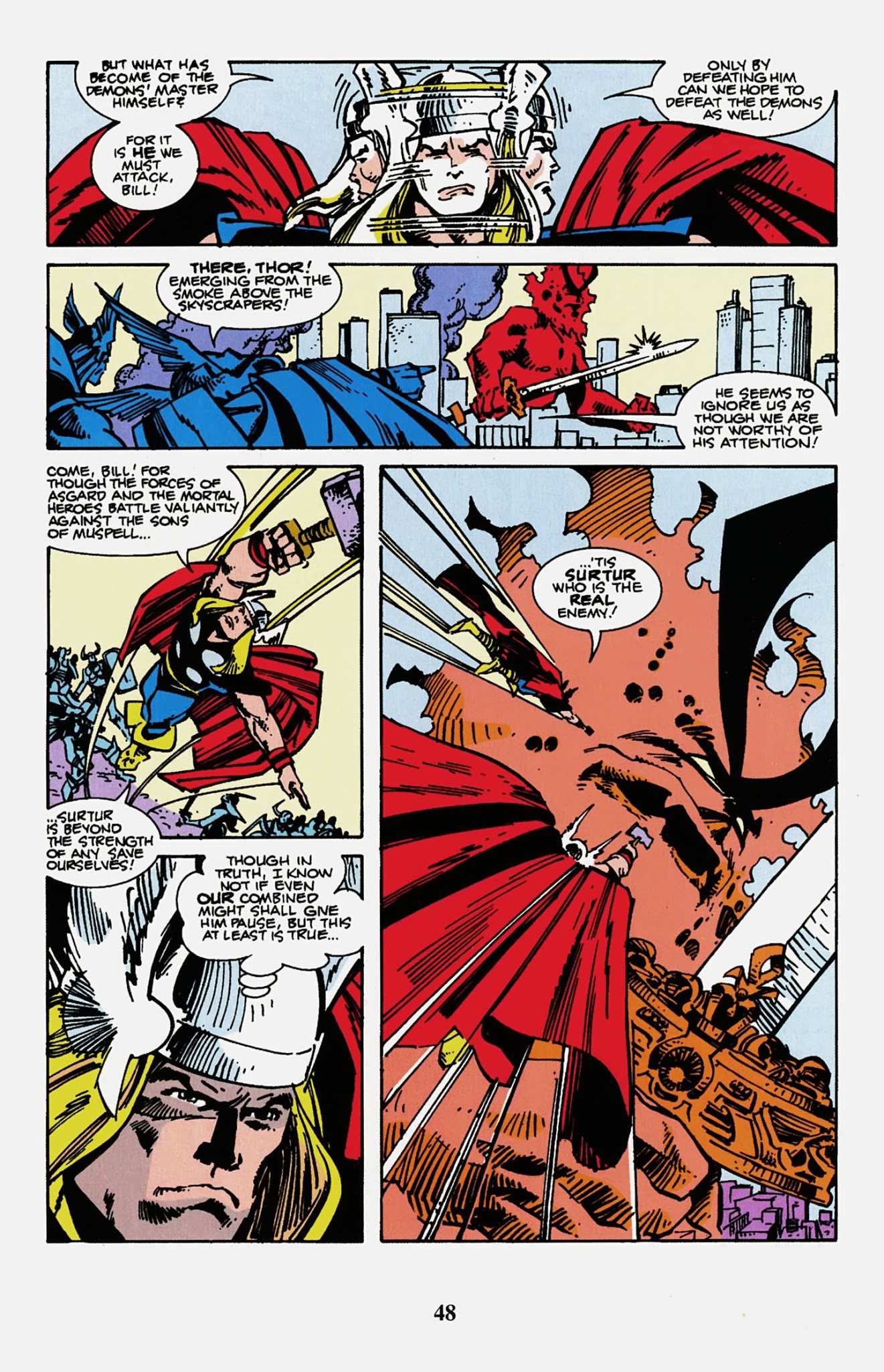 Read online Thor Visionaries: Walter Simonson comic -  Issue # TPB 2 - 50