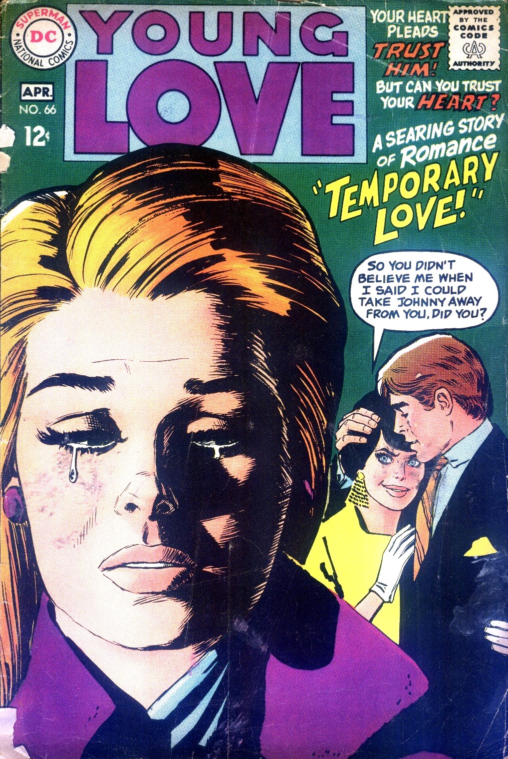 Read online Young Love (1963) comic -  Issue #66 - 1
