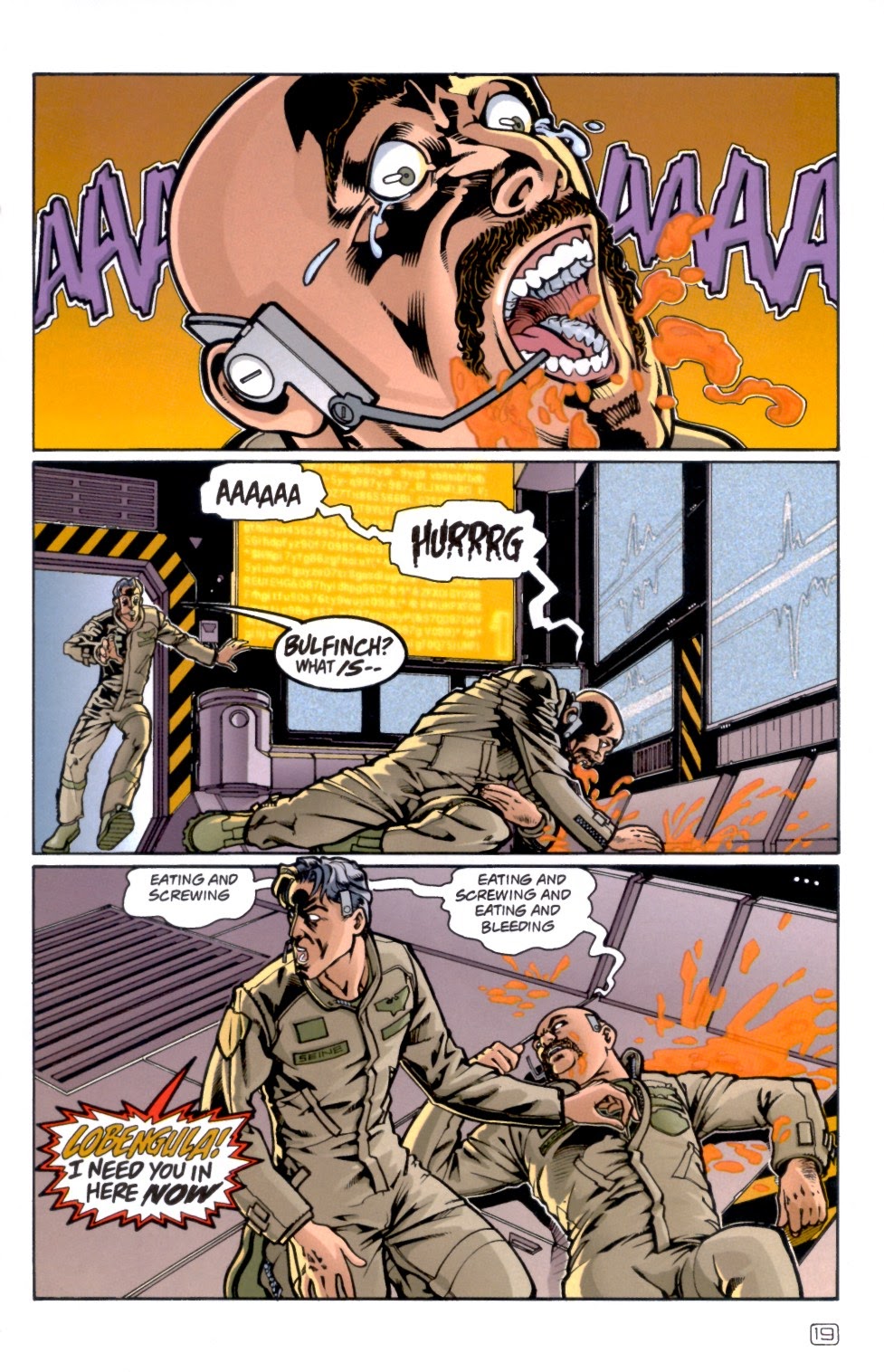 Read online Starship Troopers: Insect Touch comic -  Issue #1 - 21