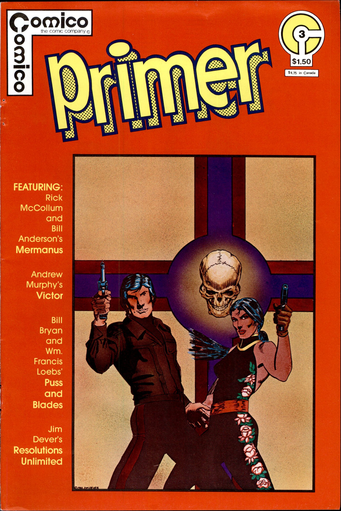 Read online Comico Primer comic -  Issue #3 - 1