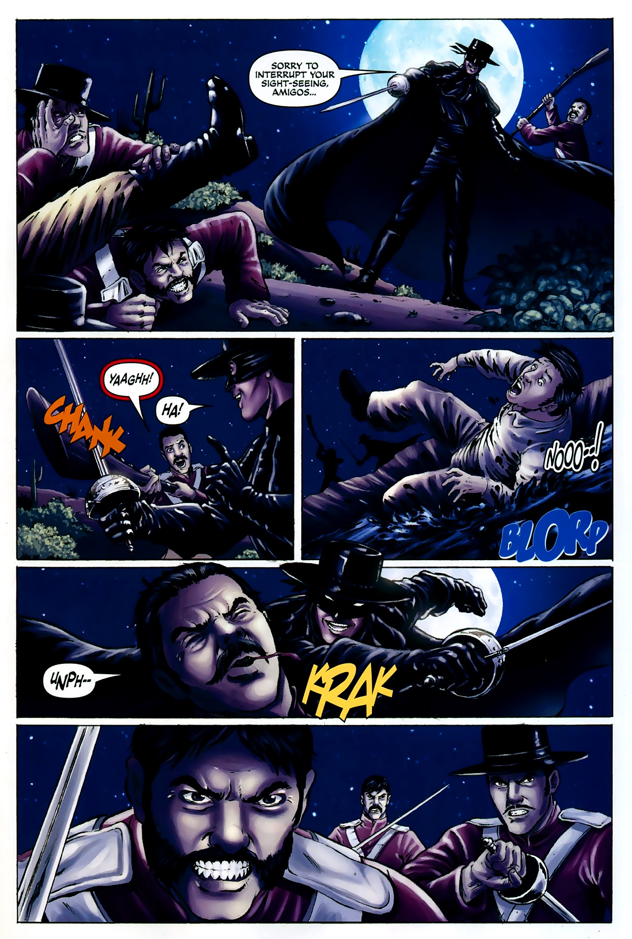 Read online Zorro (2008) comic -  Issue #10 - 12