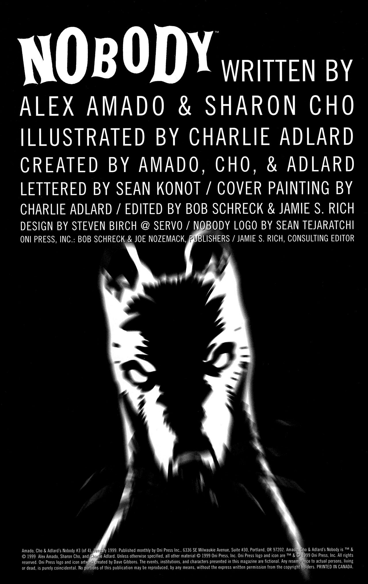 Read online Nobody comic -  Issue #3 - 2