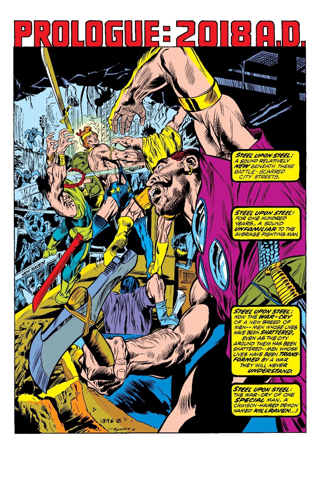 Read online Killraven Epic Collection: Warrior of the Worlds comic -  Issue # TPB (Part 1) - 6