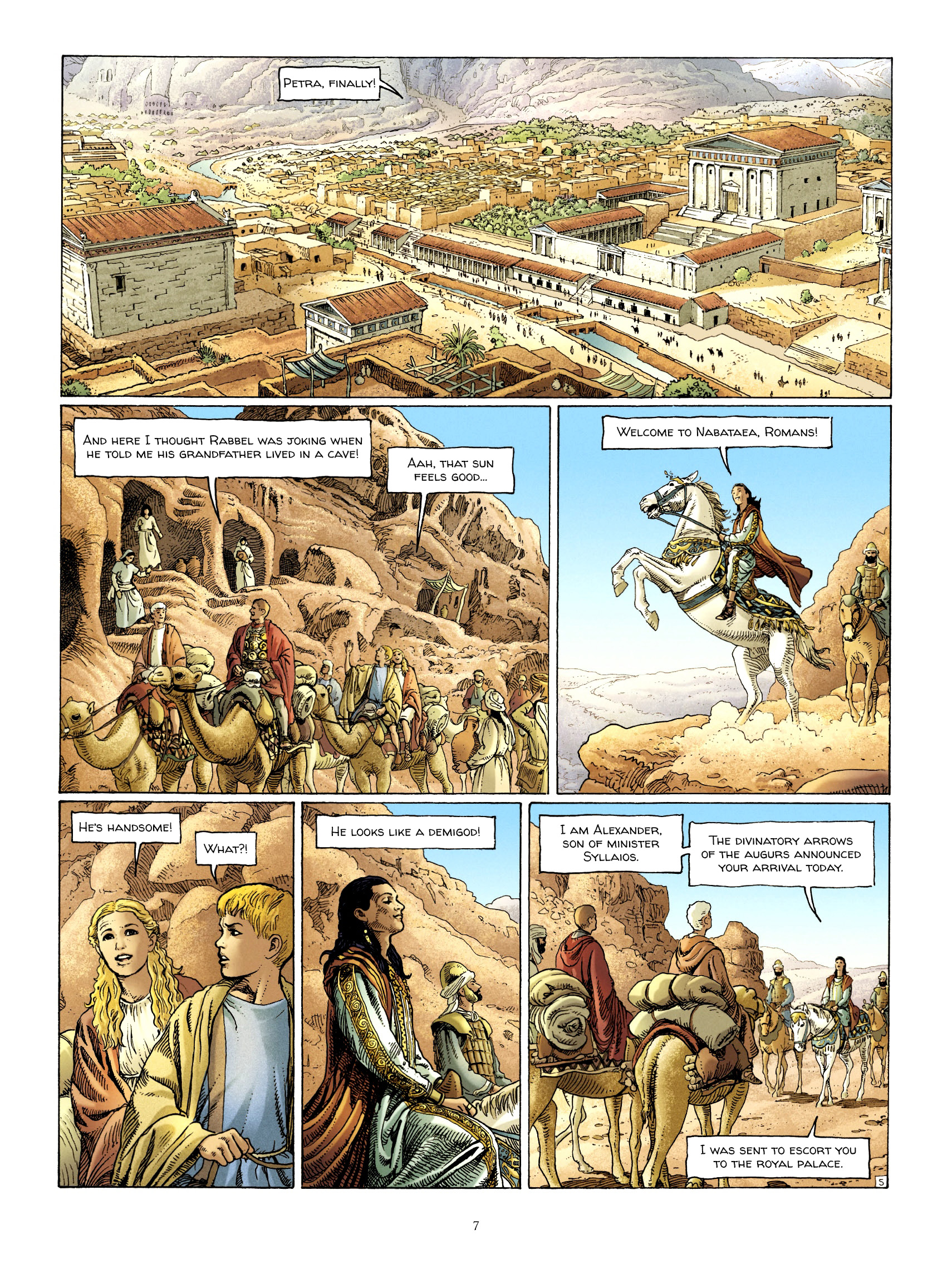 Read online Alix Senator comic -  Issue #8 - 9