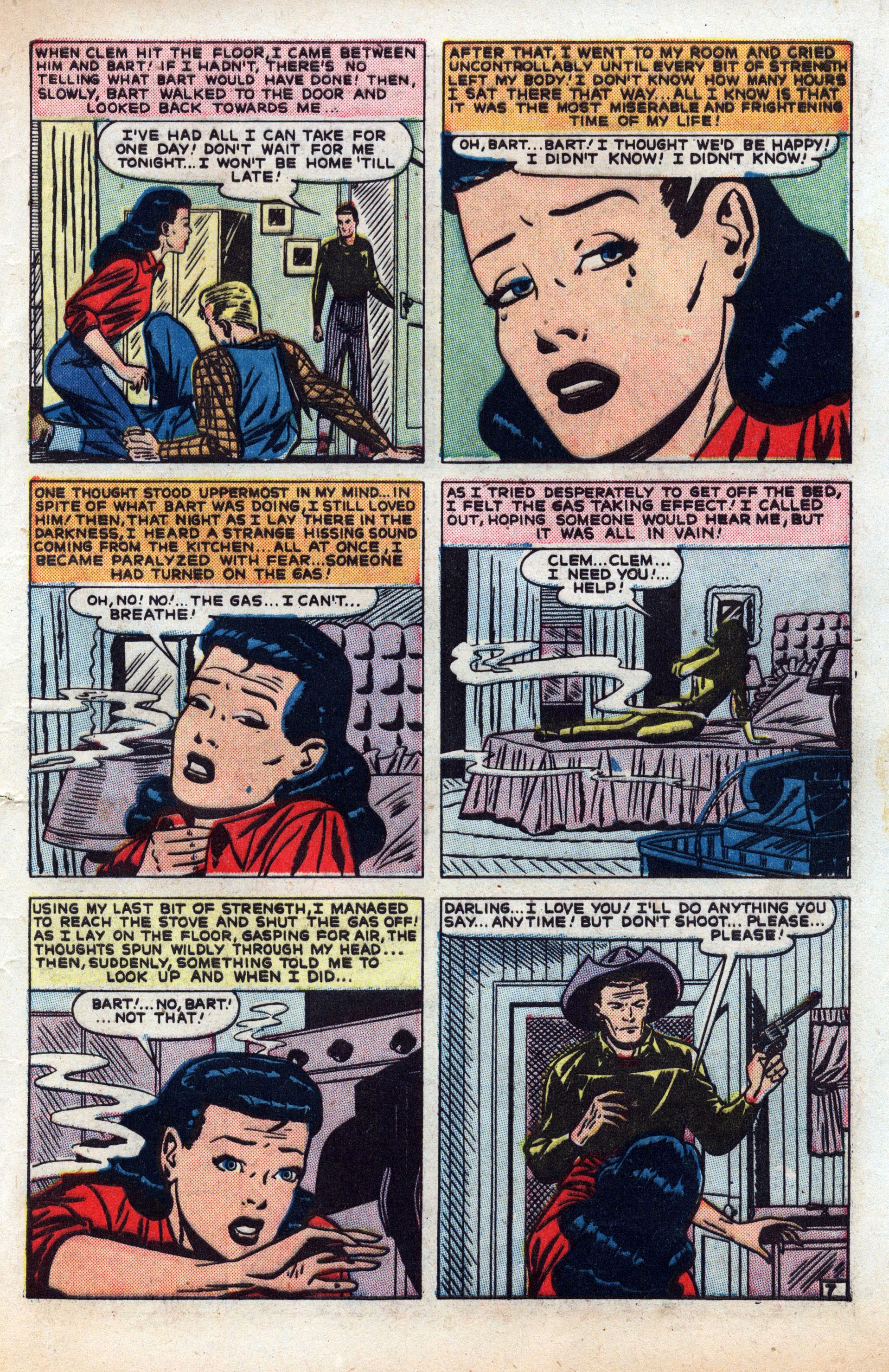 Read online Cowboy Romances comic -  Issue #2 - 47