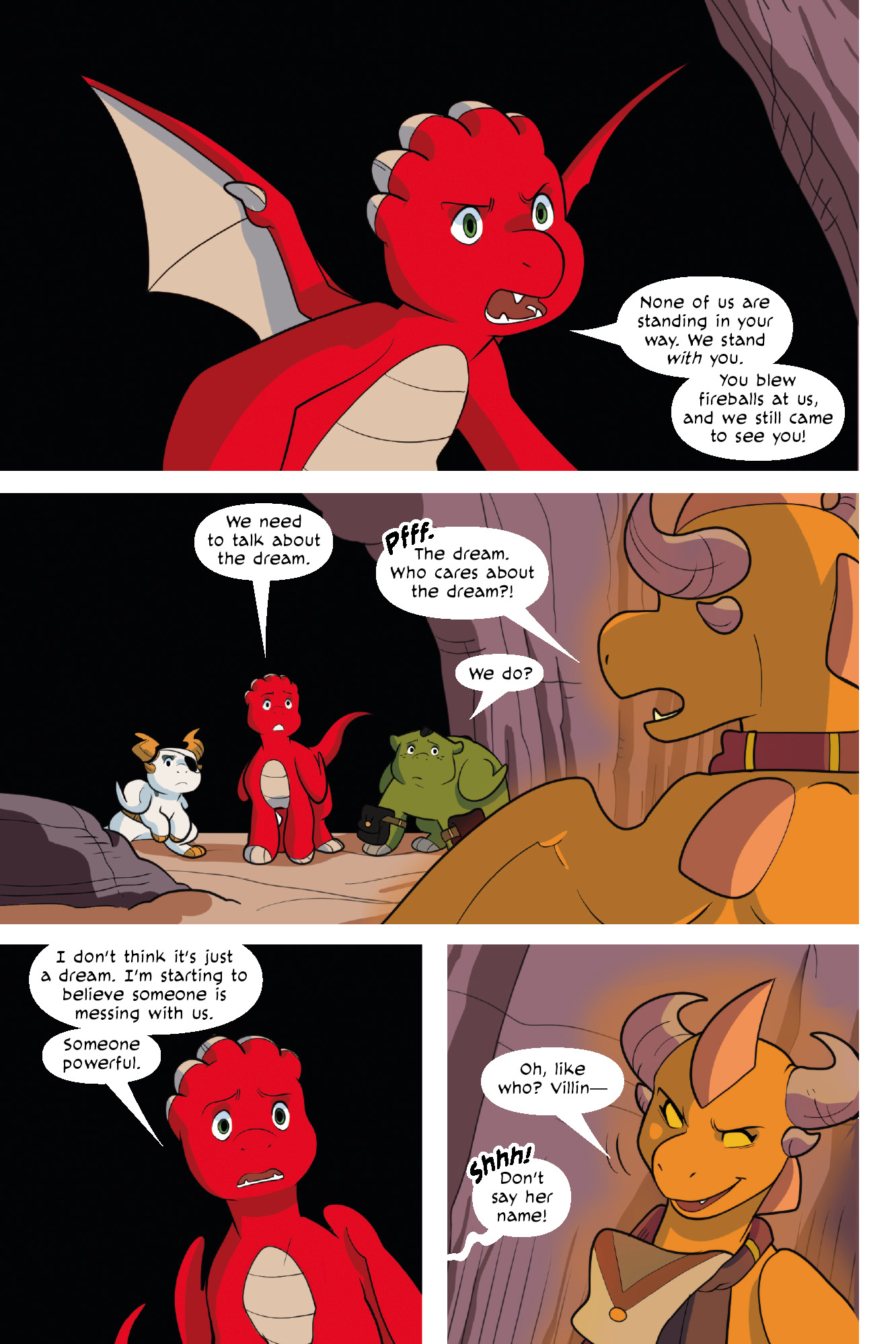 Read online Dragon Kingdom of Wrenly comic -  Issue # TBP 7 - 110