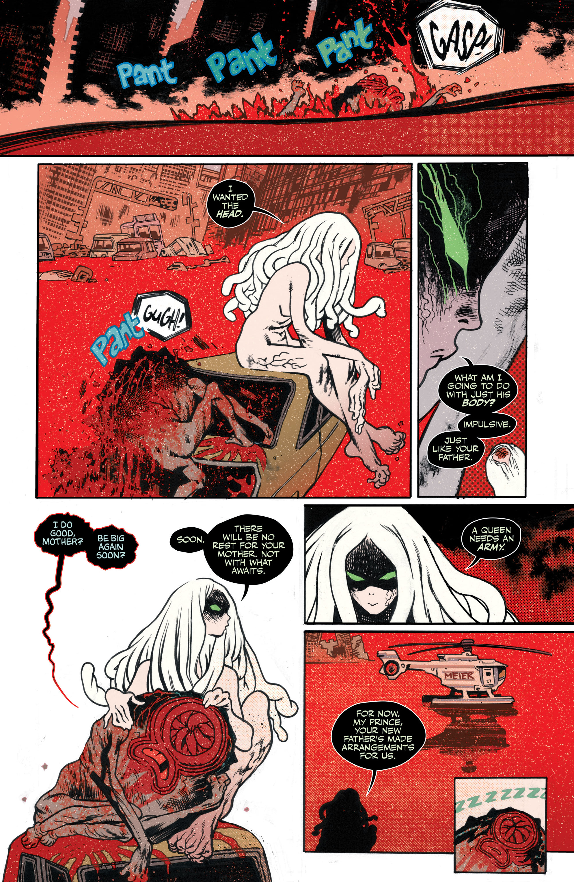 Read online Ultramega by James Harren comic -  Issue #3 - 5