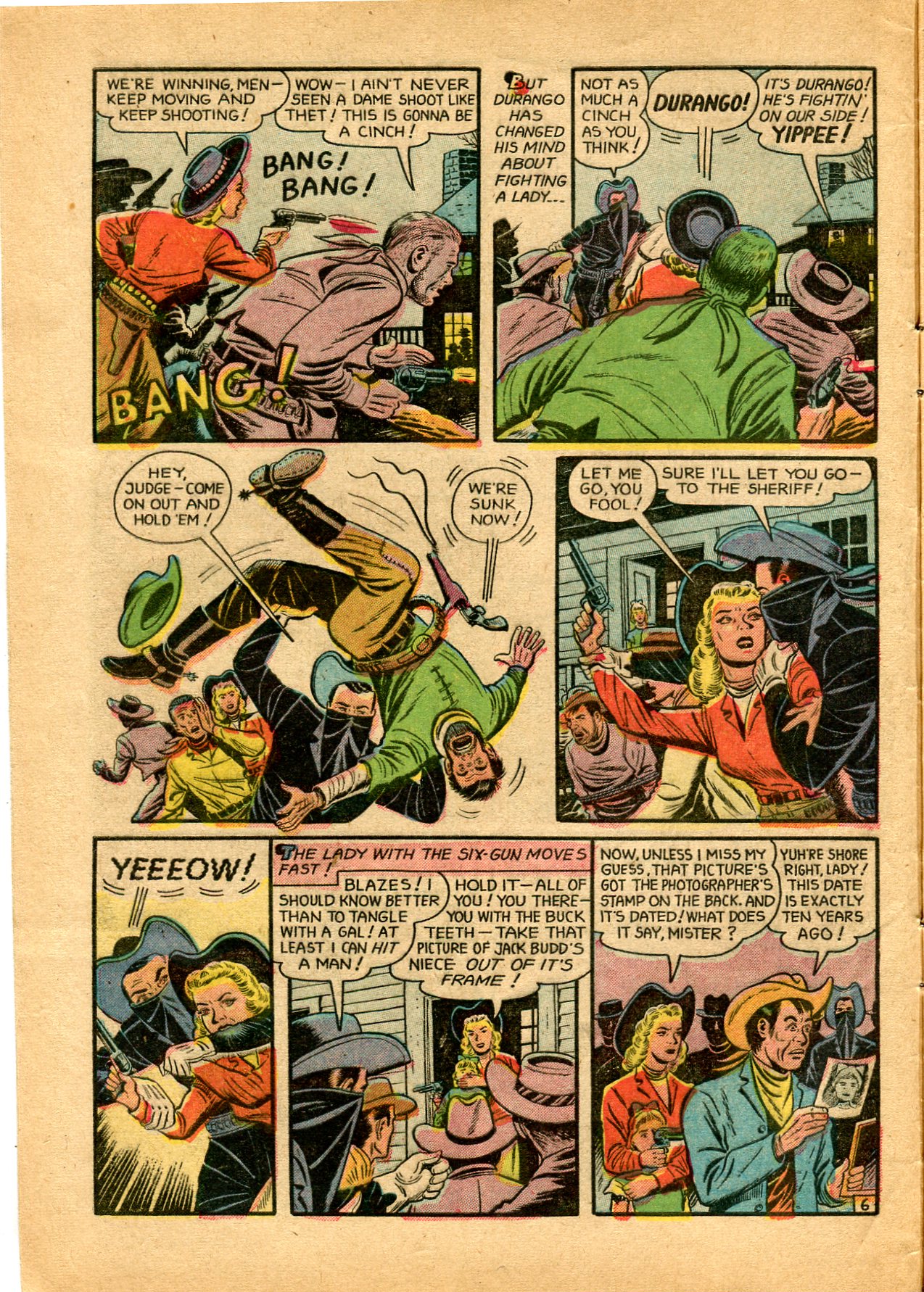 Read online Charles Starrett as The Durango Kid comic -  Issue #29 - 8