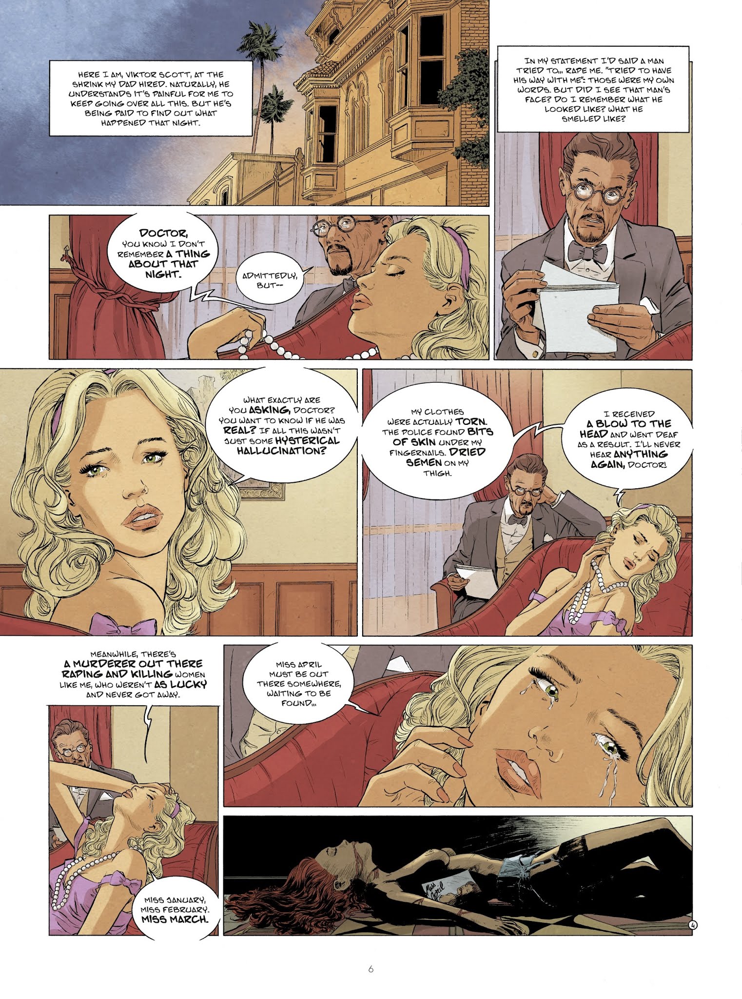 Read online Miss October comic -  Issue #3 - 6