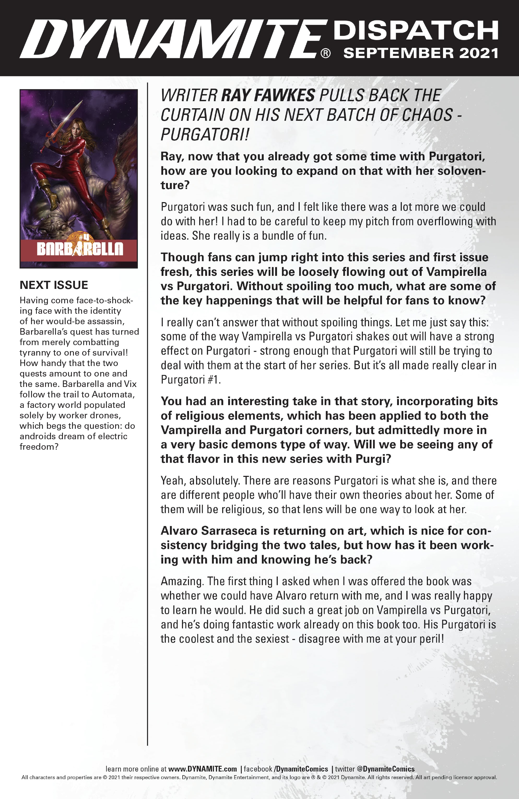 Read online Barbarella (2021) comic -  Issue #3 - 27