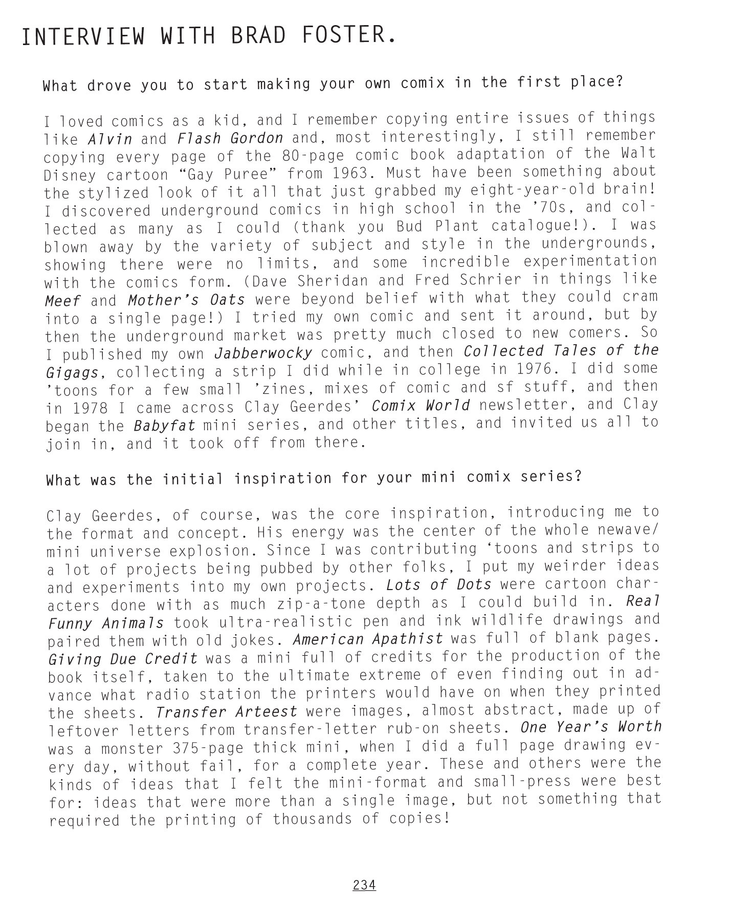 Read online NEWAVE! The Underground Mini Comix of the 1980's comic -  Issue # TPB (Part 3) - 23