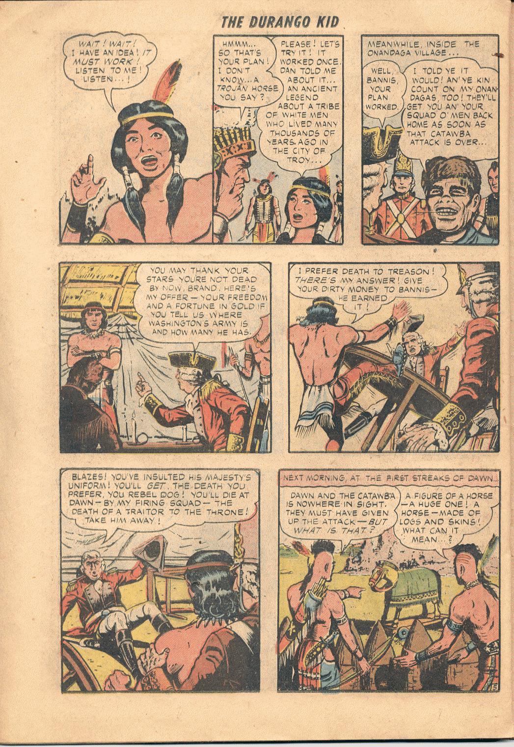 Read online Charles Starrett as The Durango Kid comic -  Issue #20 - 24