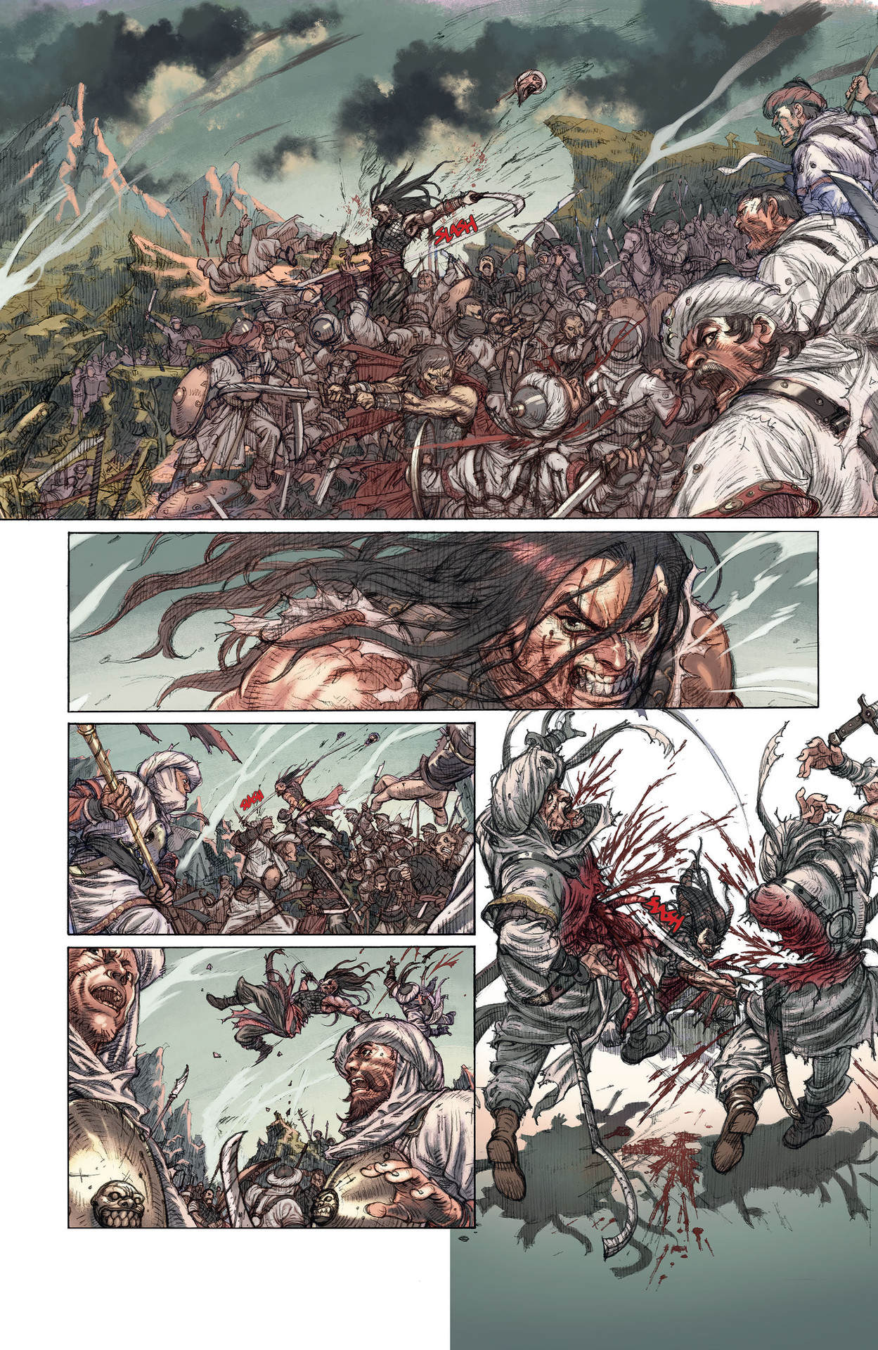 Read online The Cimmerian comic -  Issue # TPB 2 (Part 1) - 6