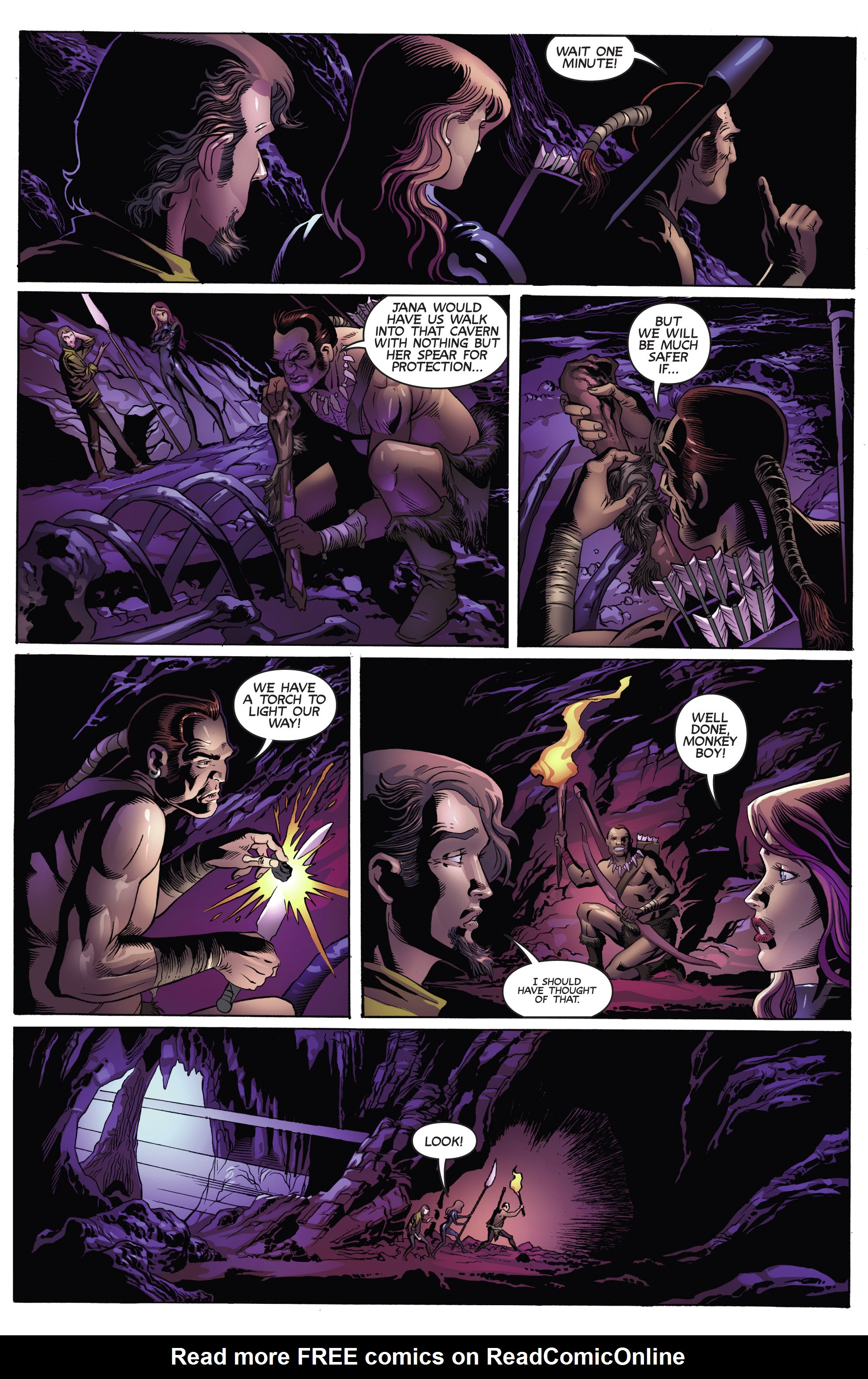 Read online Jungle Girl: Season Three comic -  Issue #3 - 8