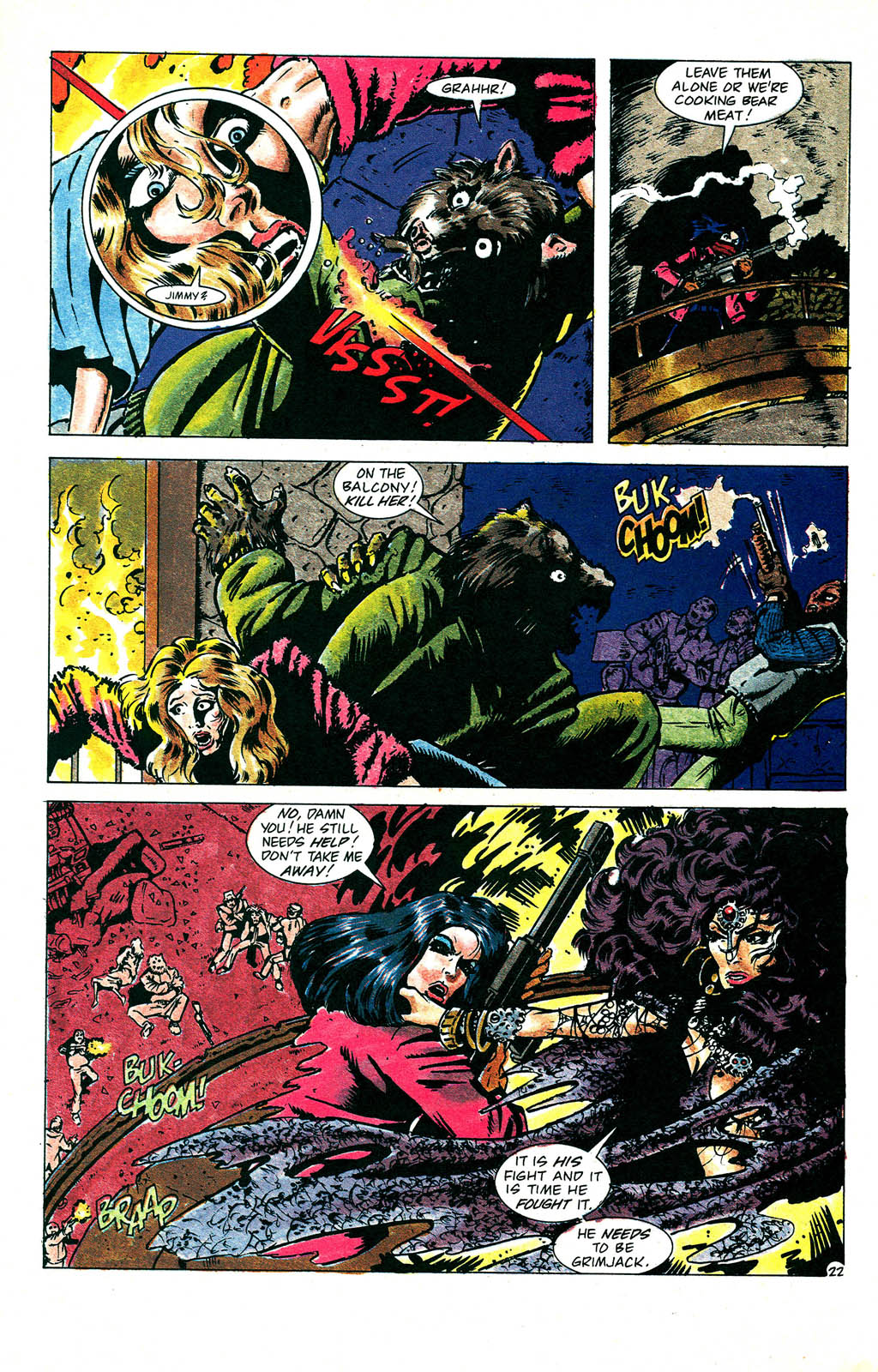 Read online Grimjack comic -  Issue #62 - 28