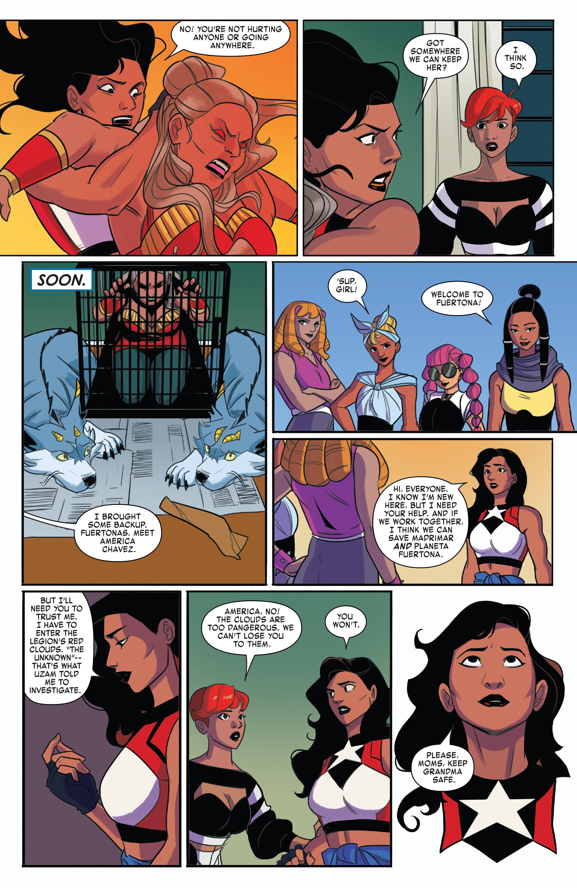 Read online Marvel-Verse: America Chavez comic -  Issue # TPB - 116
