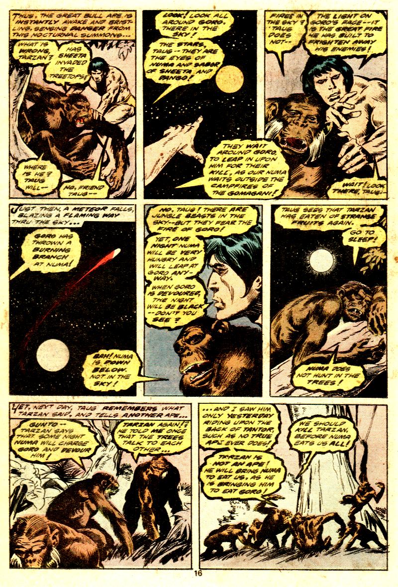 Read online Tarzan (1977) comic -  Issue #7 - 11