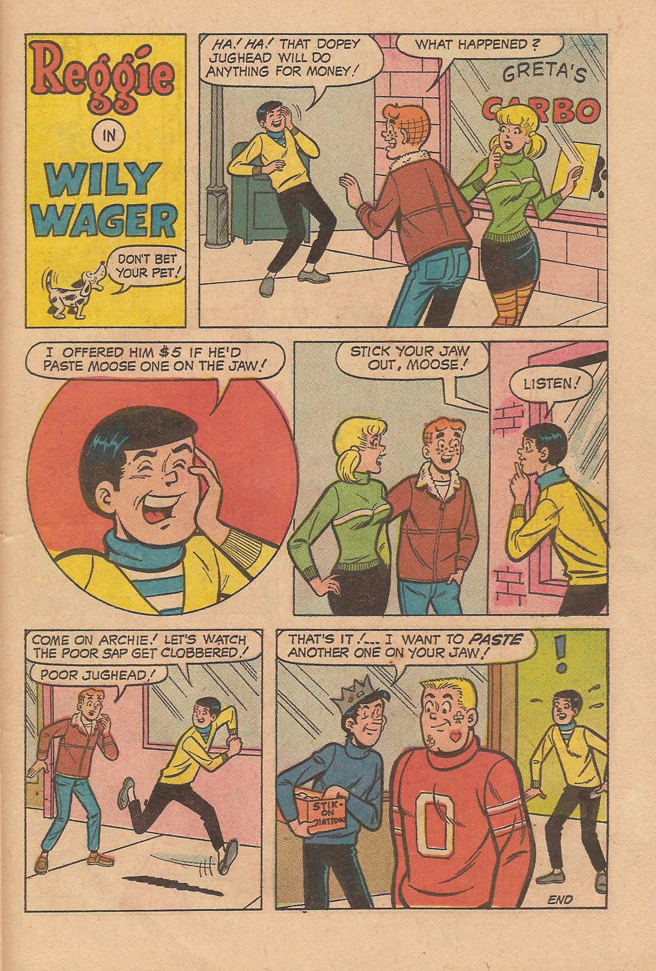 Read online Reggie's Wise Guy Jokes comic -  Issue #4 - 23
