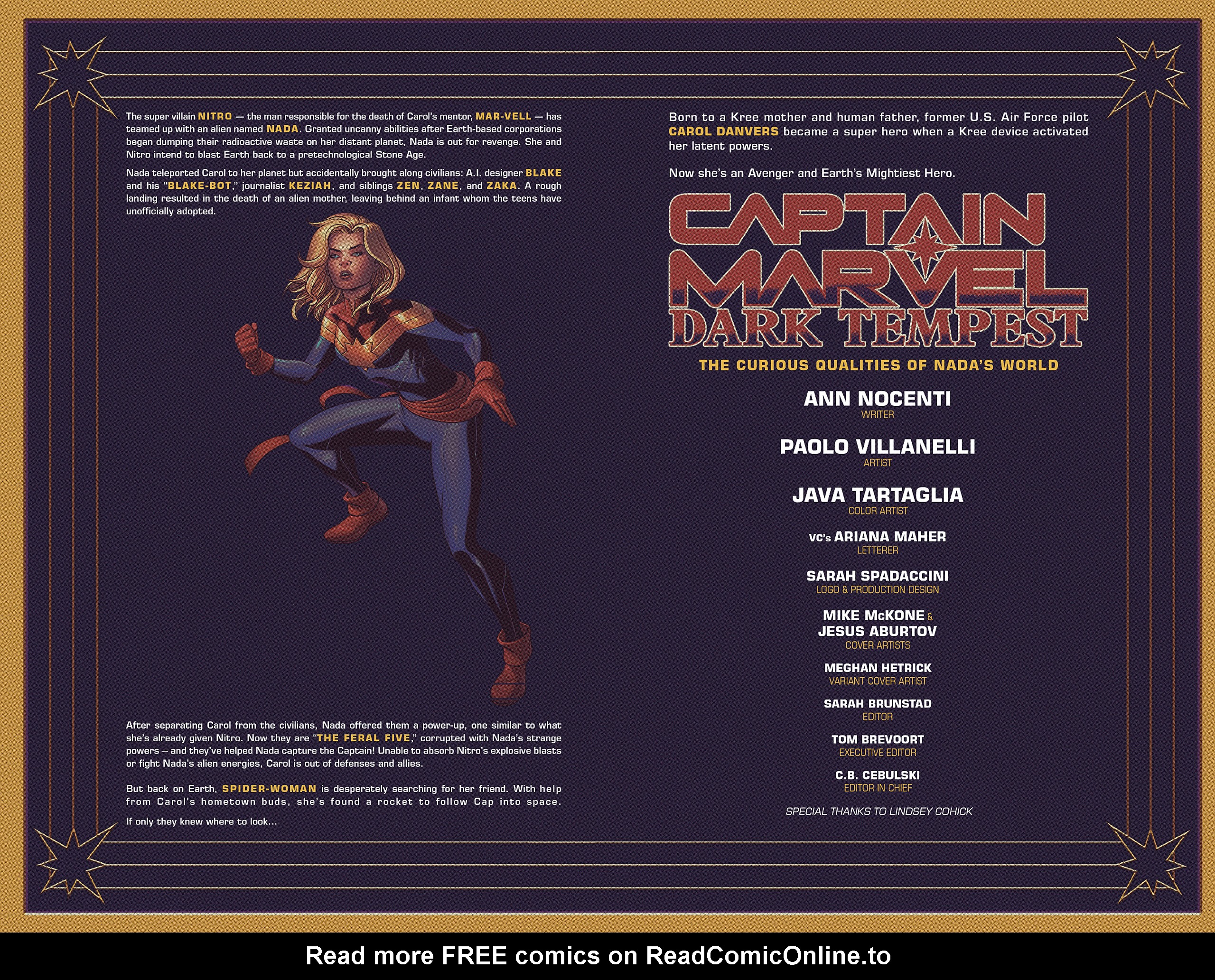 Read online Captain Marvel: Dark Tempest comic -  Issue #4 - 4