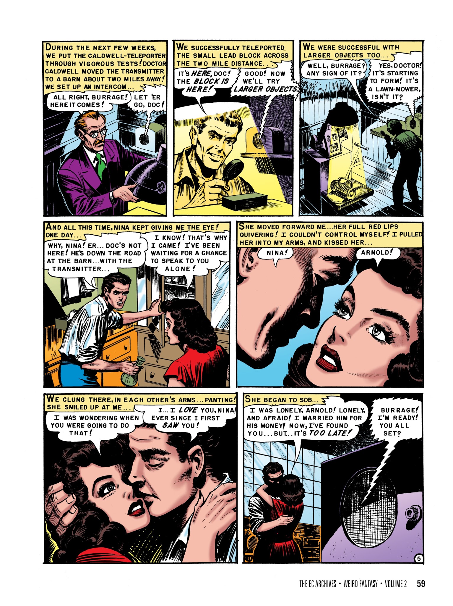 Read online The EC Archives: Weird Fantasy comic -  Issue # TPB 2 (Part 1) - 61