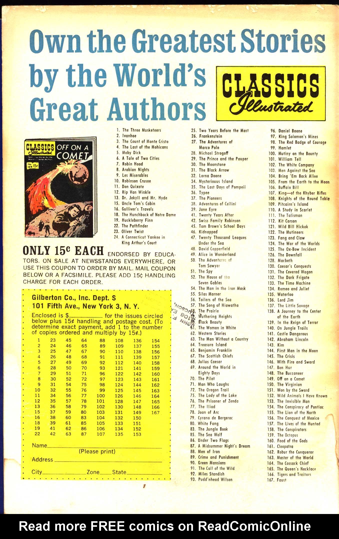 Read online Classics Illustrated comic -  Issue #70 - 52