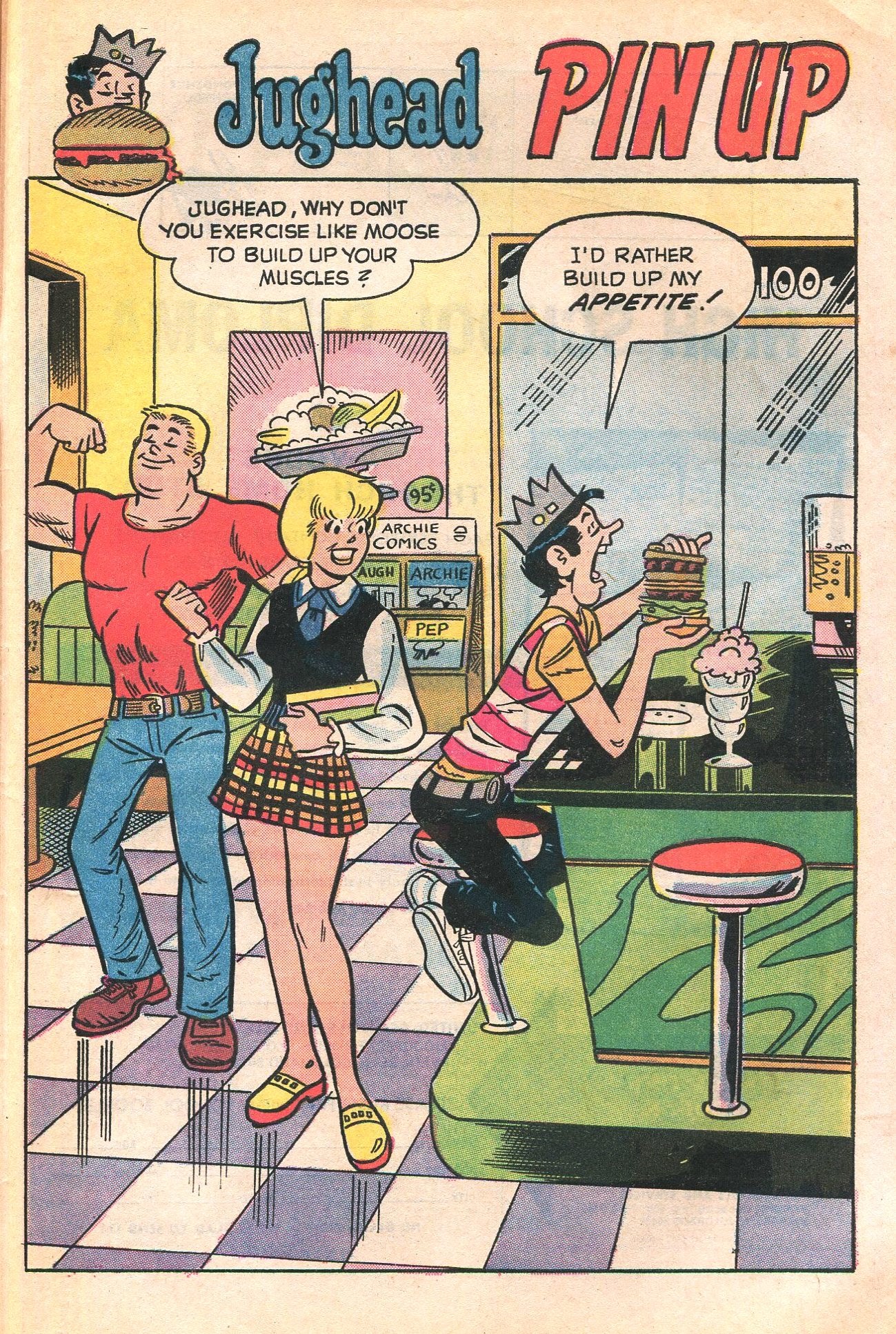 Read online Jughead's Jokes comic -  Issue #37 - 49