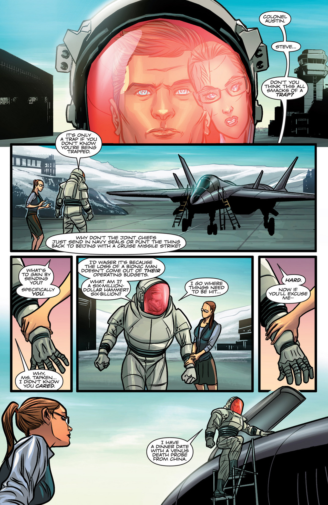 Read online Bionic Man comic -  Issue # _Annual 1 - 12