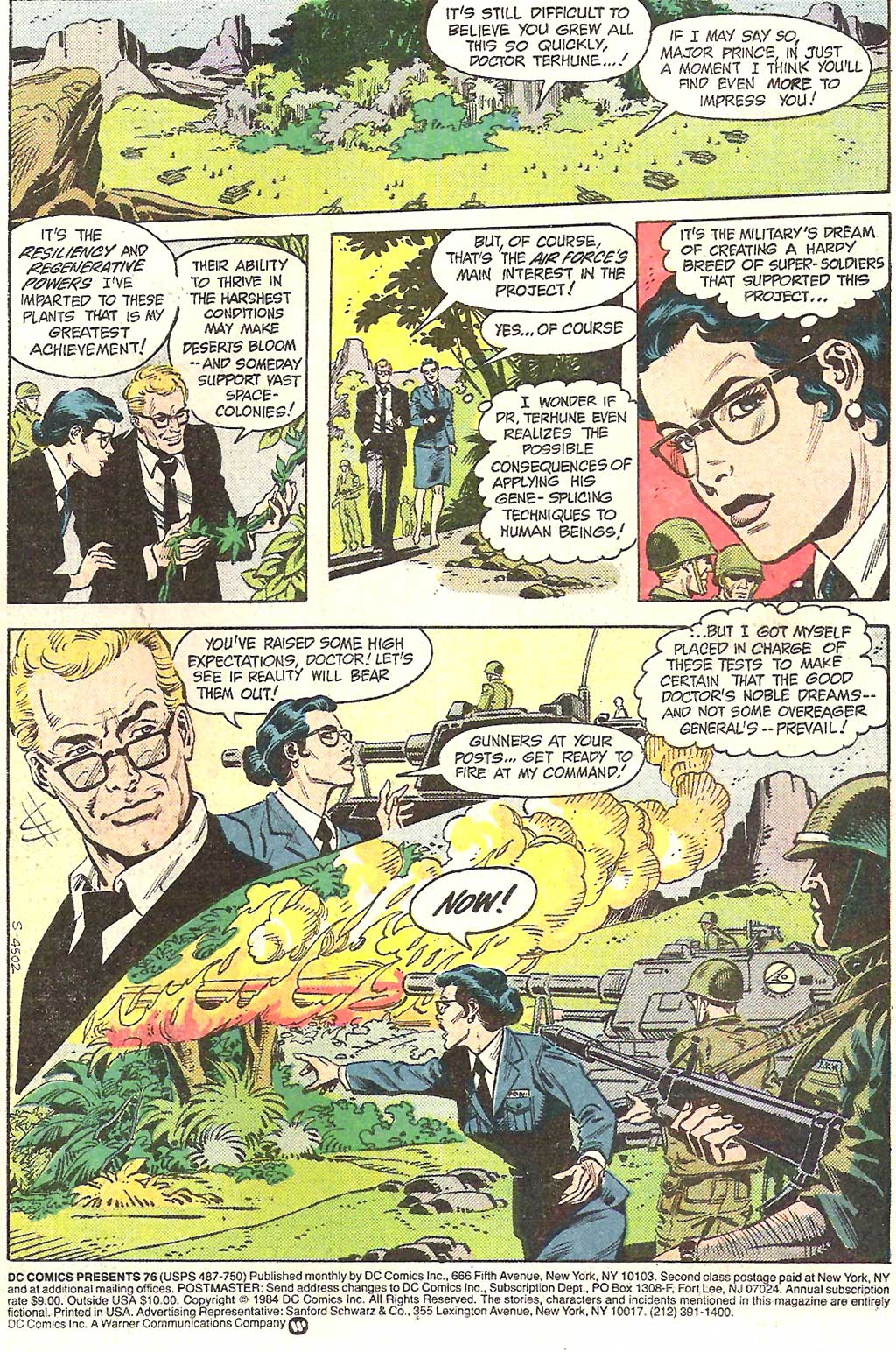 Read online DC Comics Presents comic -  Issue #76 - 2
