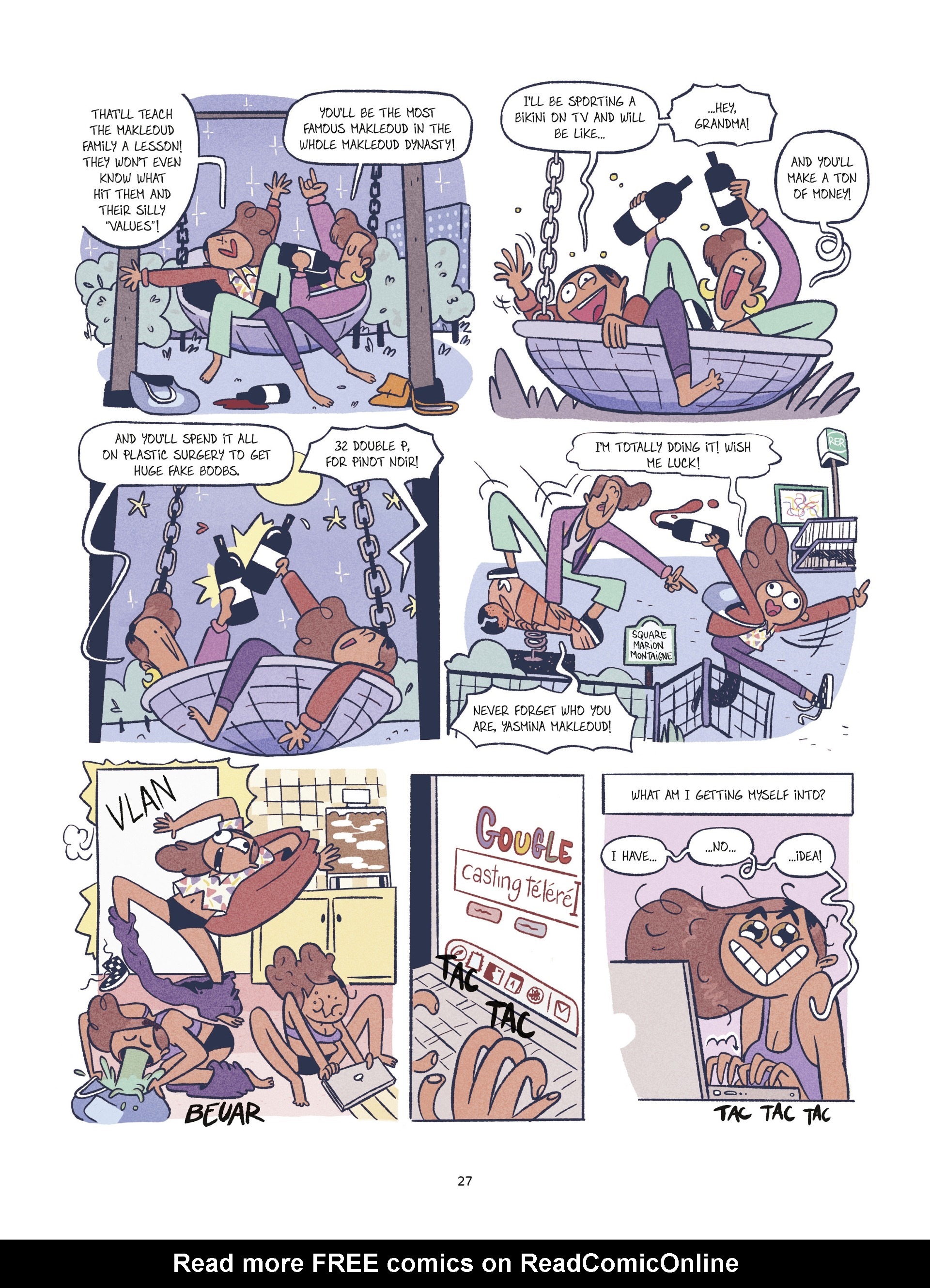 Read online Praising the Surface Behind the Scenes of Reality TV comic -  Issue # TPB - 24