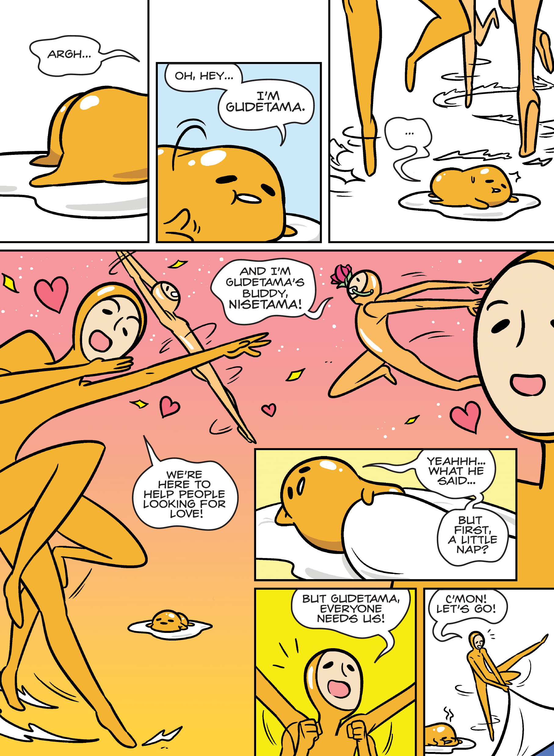 Read online Gudetama comic -  Issue # Love for the Lazy - 5