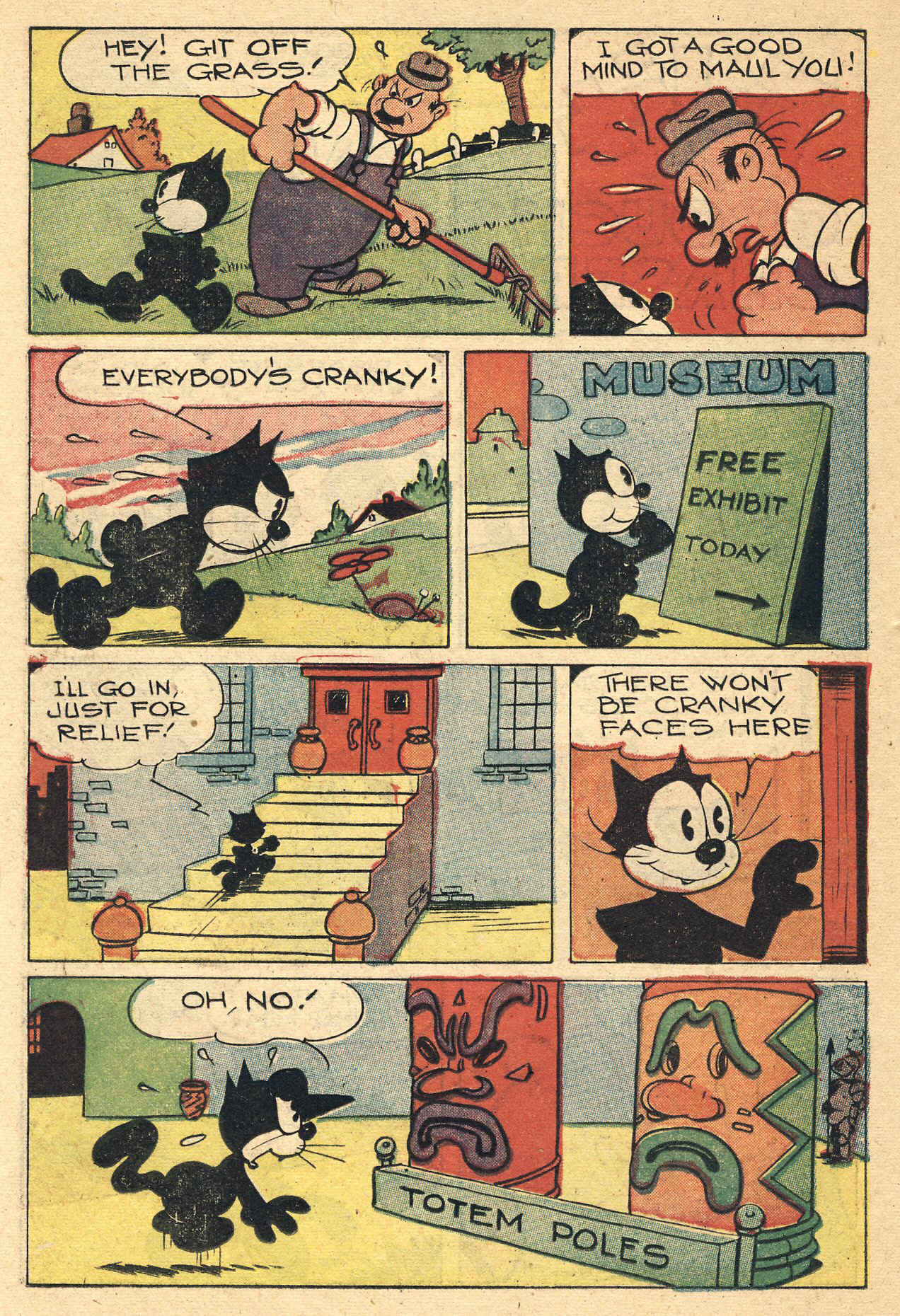 Read online Felix the Cat (1951) comic -  Issue #24 - 16