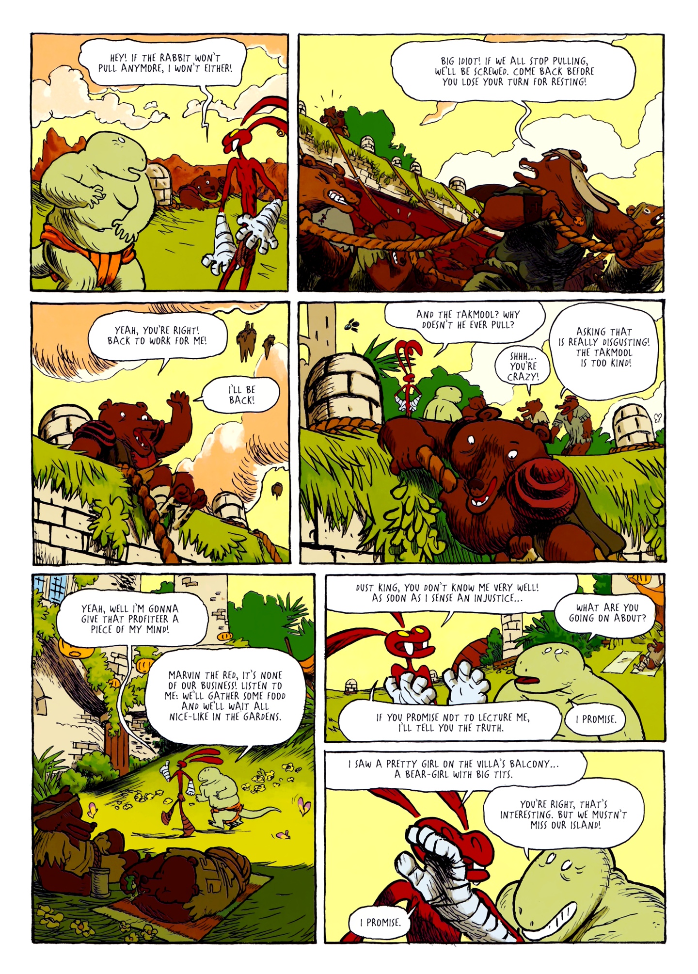 Read online Dungeon - Twilight comic -  Issue # TPB 3 - 74