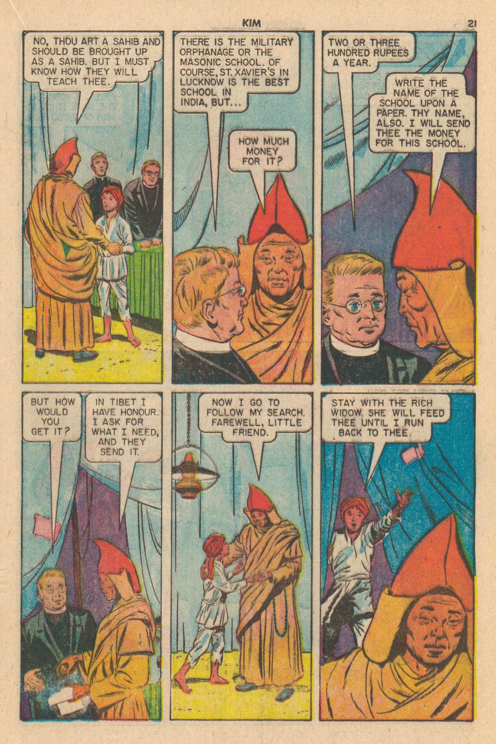 Read online Classics Illustrated comic -  Issue #143 - 23