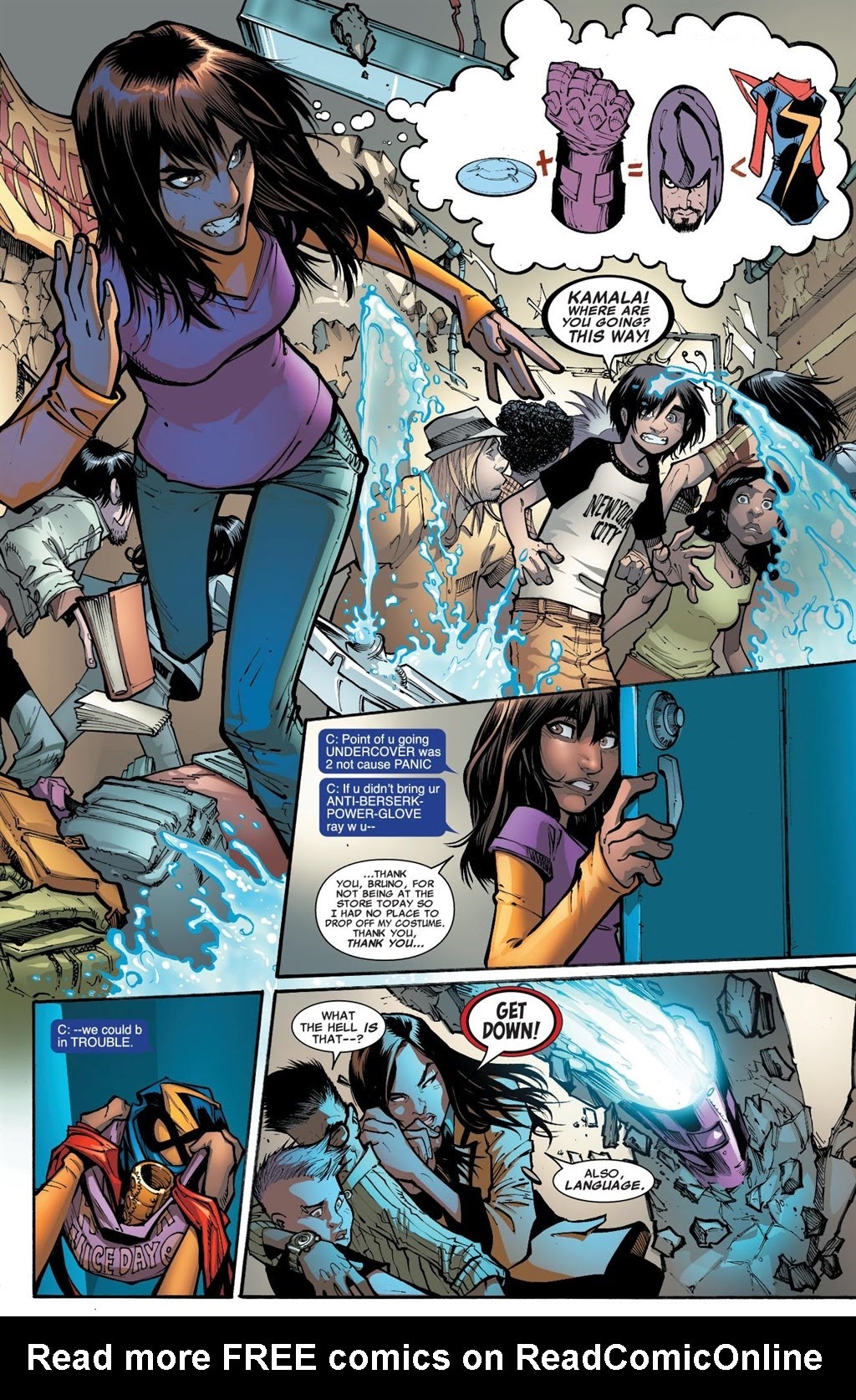 Read online Ms. Marvel Meets The Marvel Universe comic -  Issue # TPB (Part 2) - 24