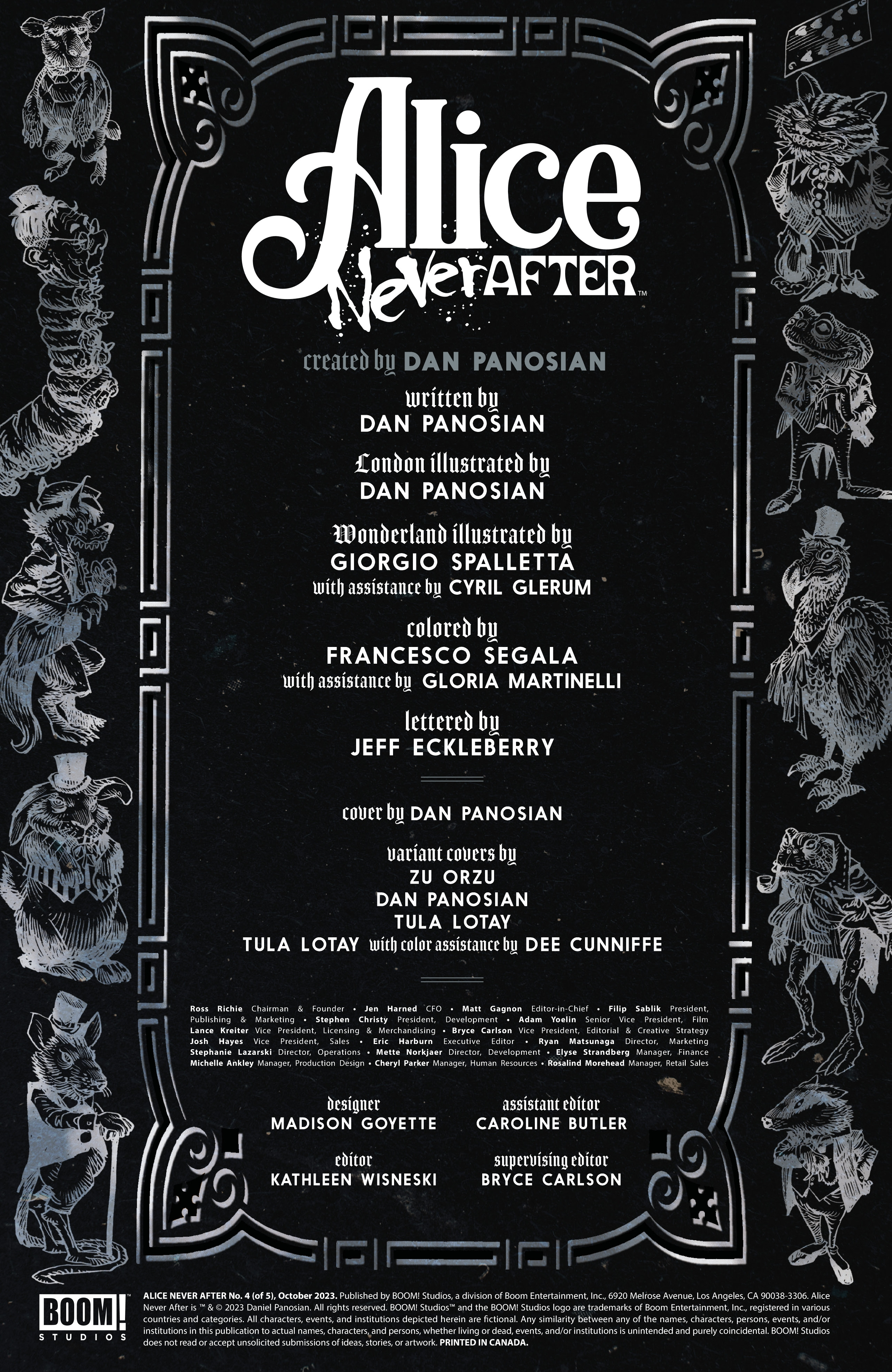 Read online Alice Never After comic -  Issue #4 - 2