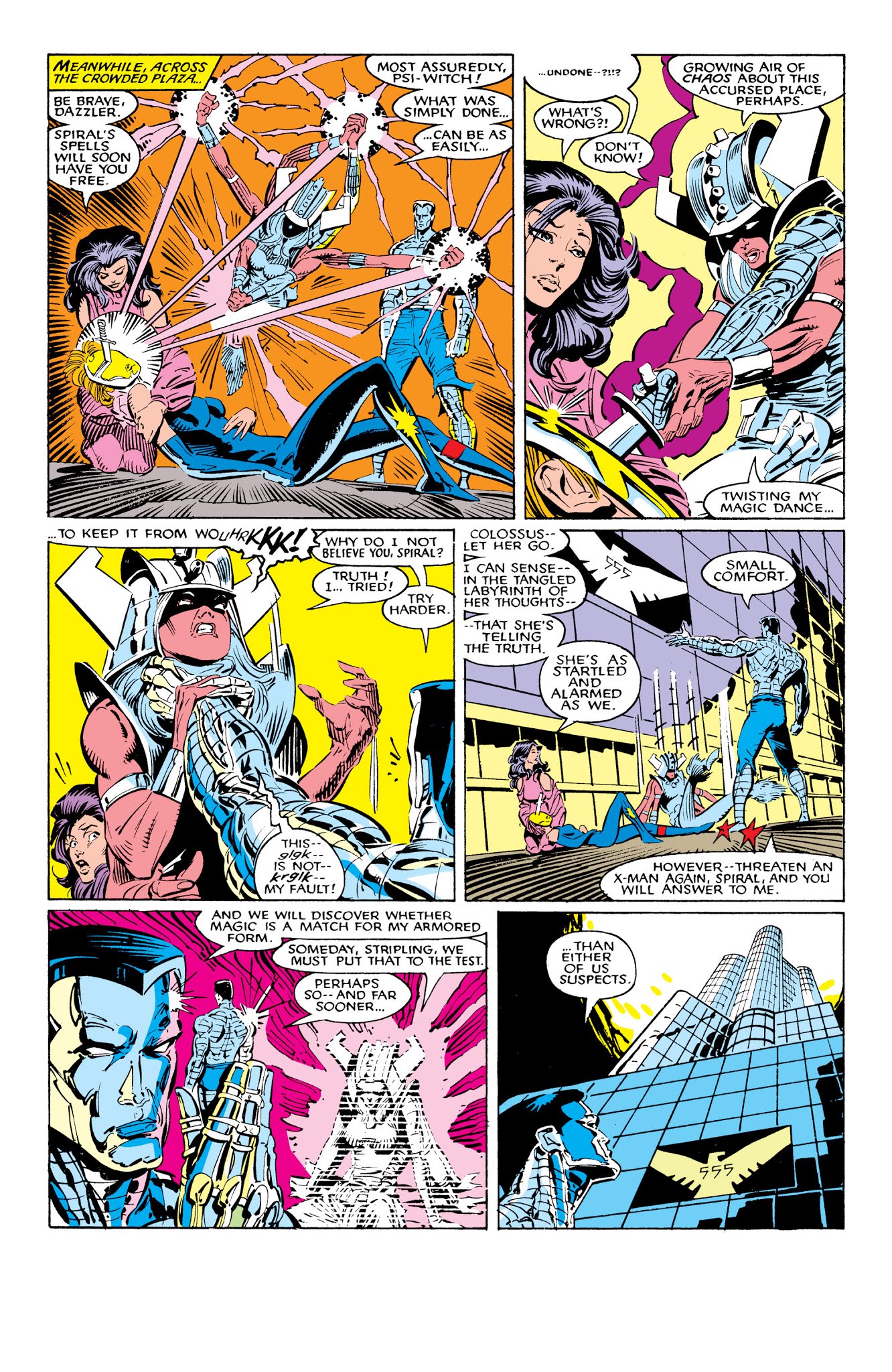 Read online X-Men: Fall of the Mutants comic -  Issue # TPB 1 (Part 2) - 87
