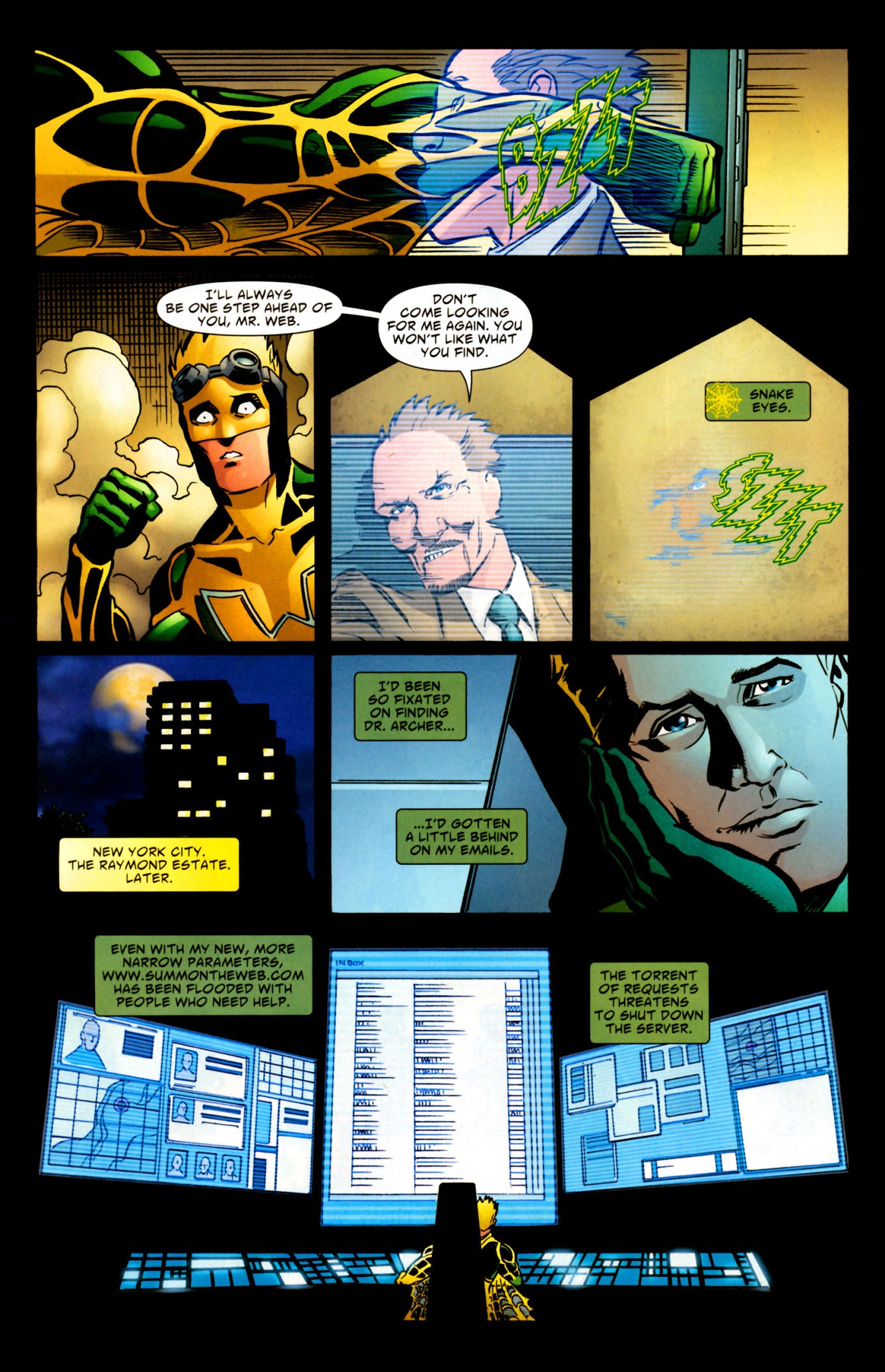 Read online The Web comic -  Issue #2 - 6