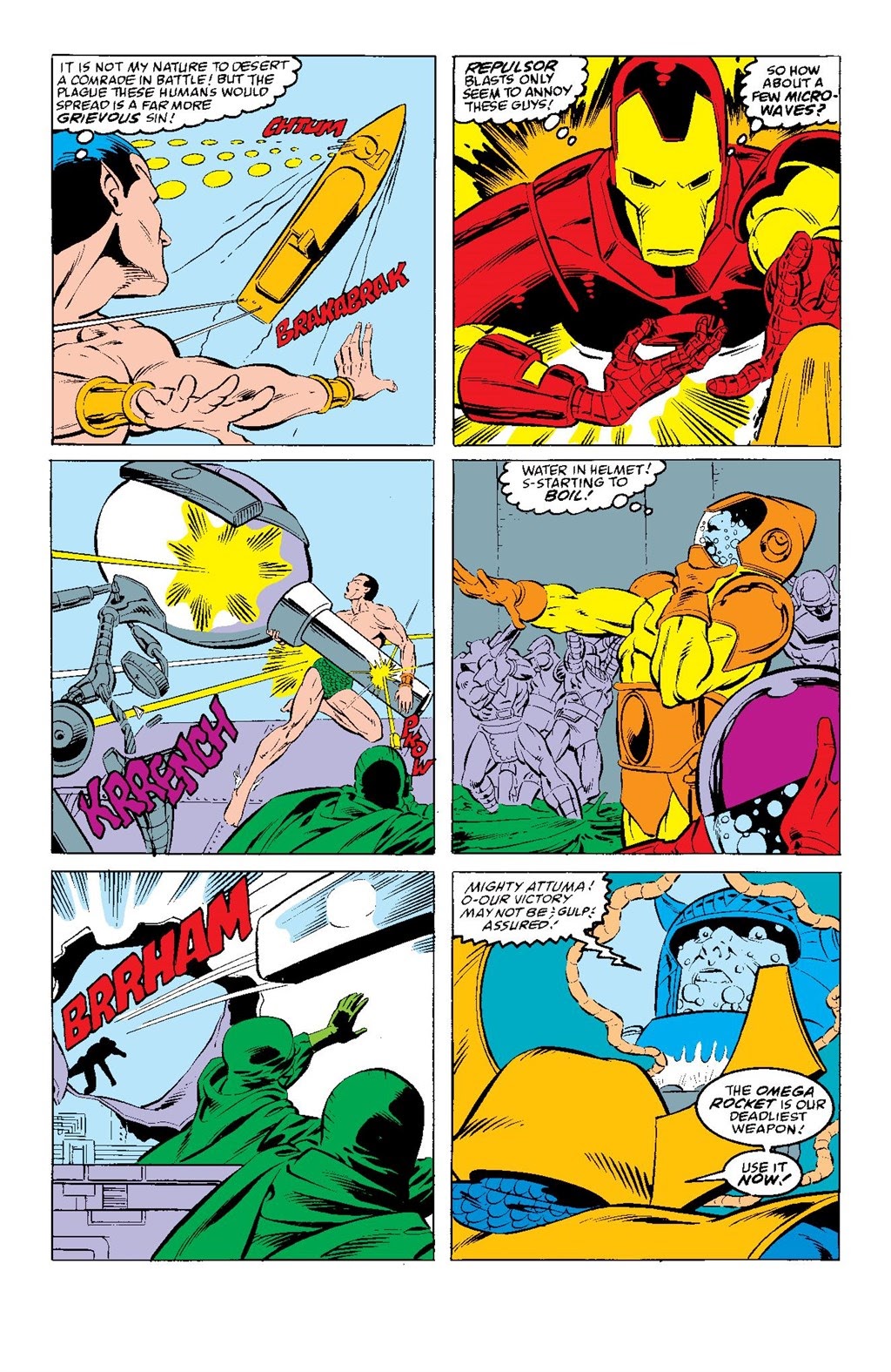 Read online Atlantis Attacks comic -  Issue # _The Original Epic (Part 1) - 54