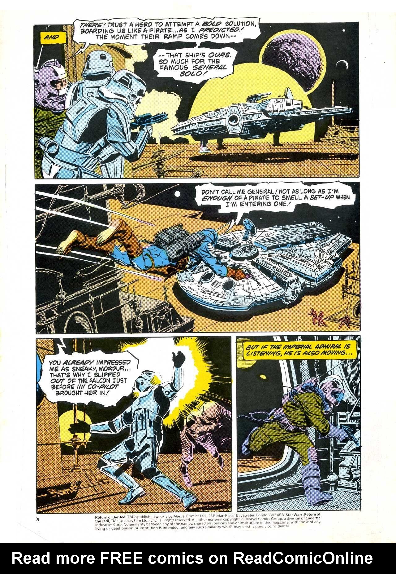 Read online Return of the Jedi comic -  Issue #111 - 8